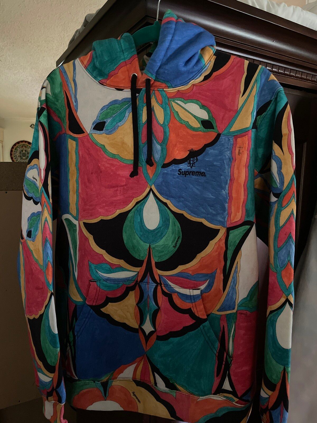 Supreme X Emilio Pucci Hooded Sweatshirt SZ M SS21 Collab - CONFIRMED  PURCHASE