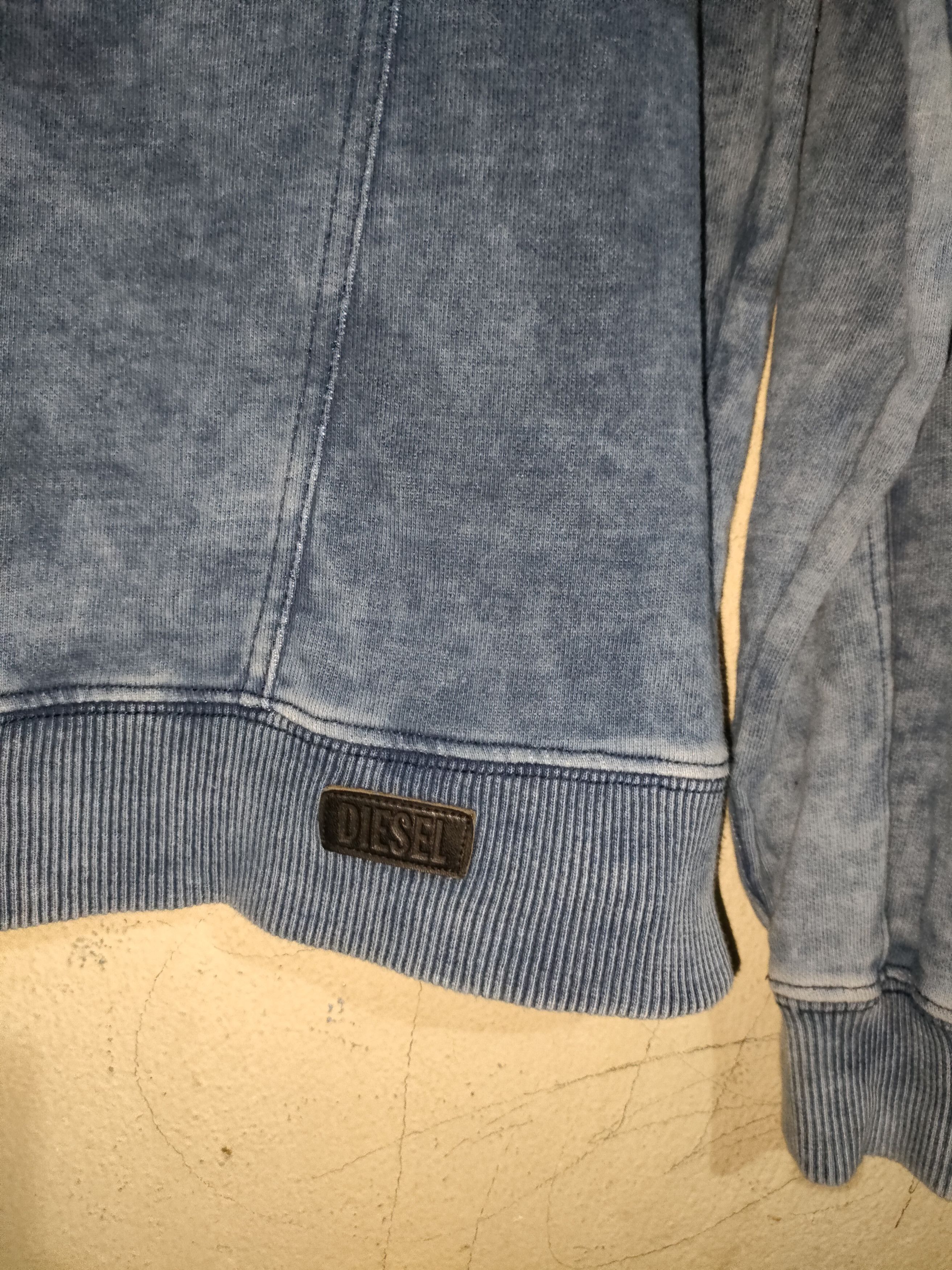 Diesel Diesel Acid Wash Zipper Hoodie Size US S / EU 44-46 / 1 - 2 Thumbnail