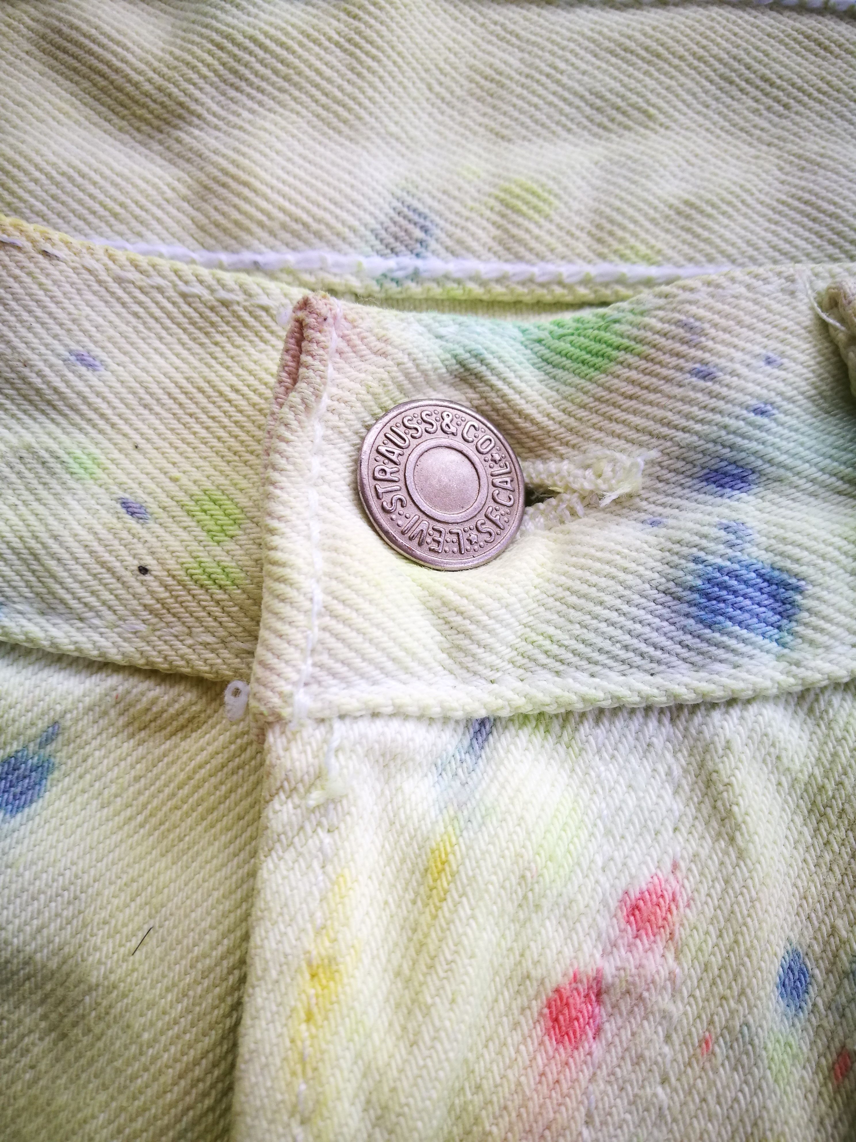 Levi's Vintage Clothing Vintage levis 501 custom made tye dye Size US 29 - 9 Thumbnail