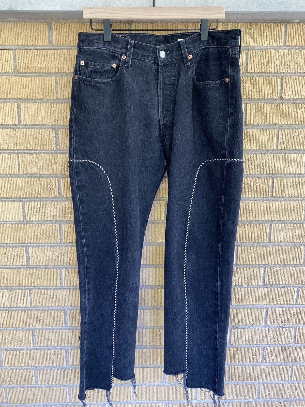 Levi's Vintage Levi’s 501 slit jeans | Grailed