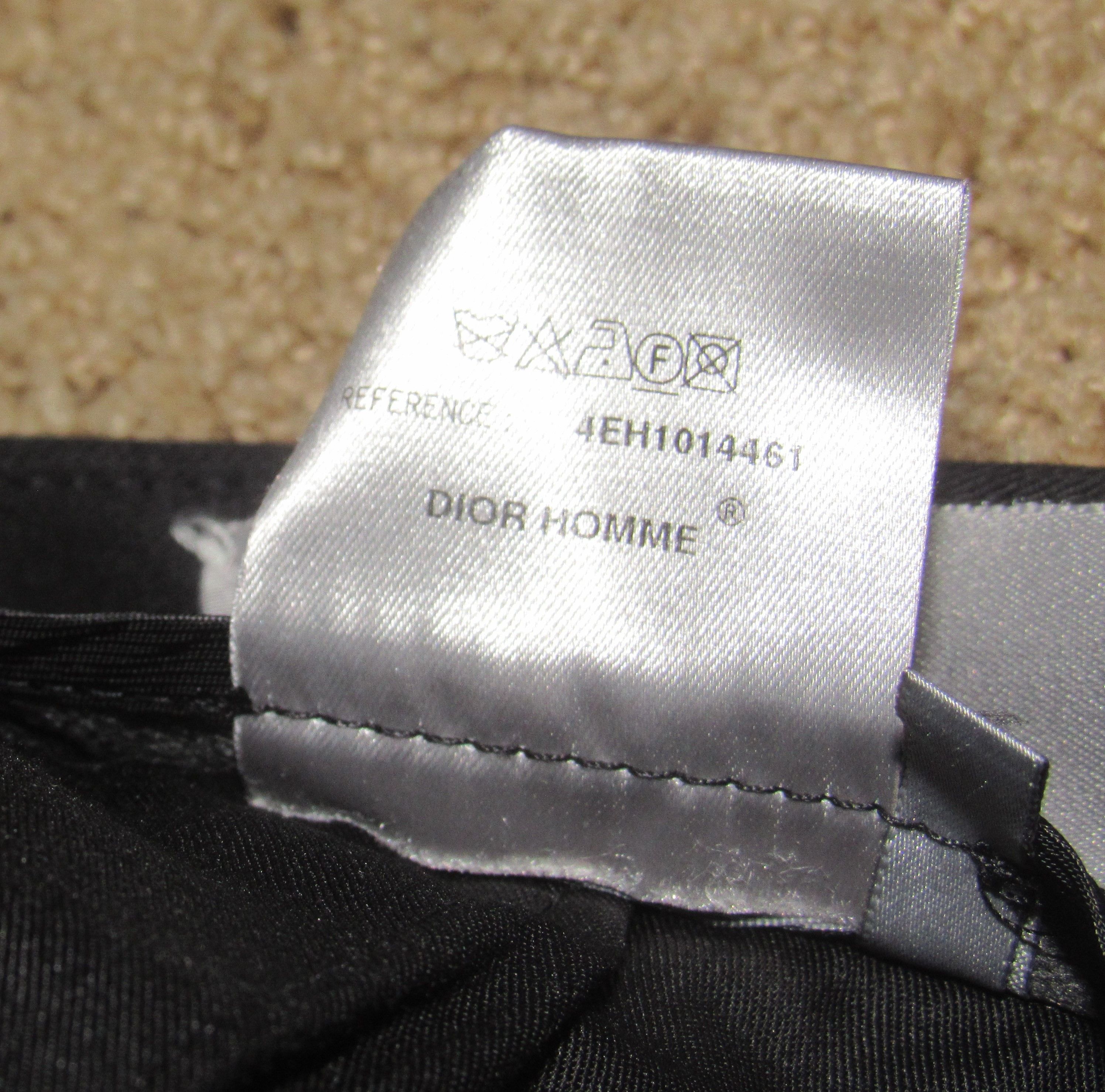 Dior × Hedi Slimane RARE DIOR HOMME SLIMANE ERA TROUSER W / LEATHER Size US 36 / EU 52 - 4 Thumbnail