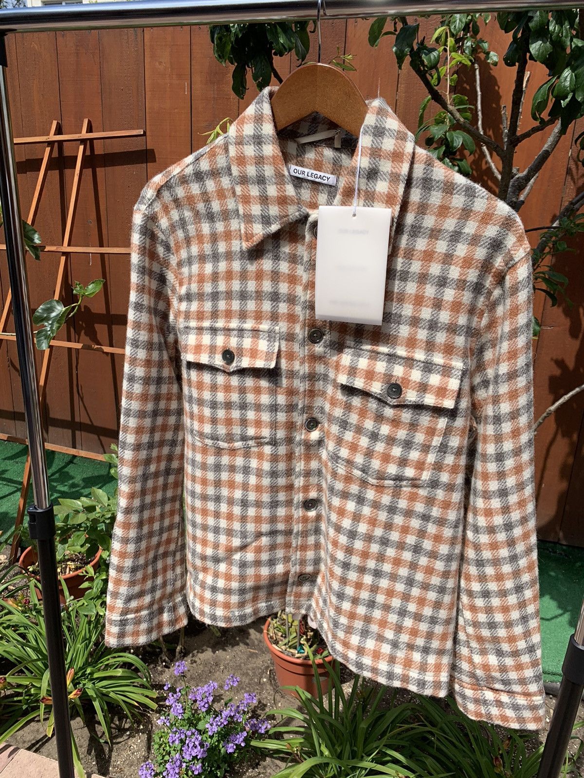 Our Legacy Our Legacy checked blend jacket Size US M / EU 48-50 / 2 - 1 Thumbnail