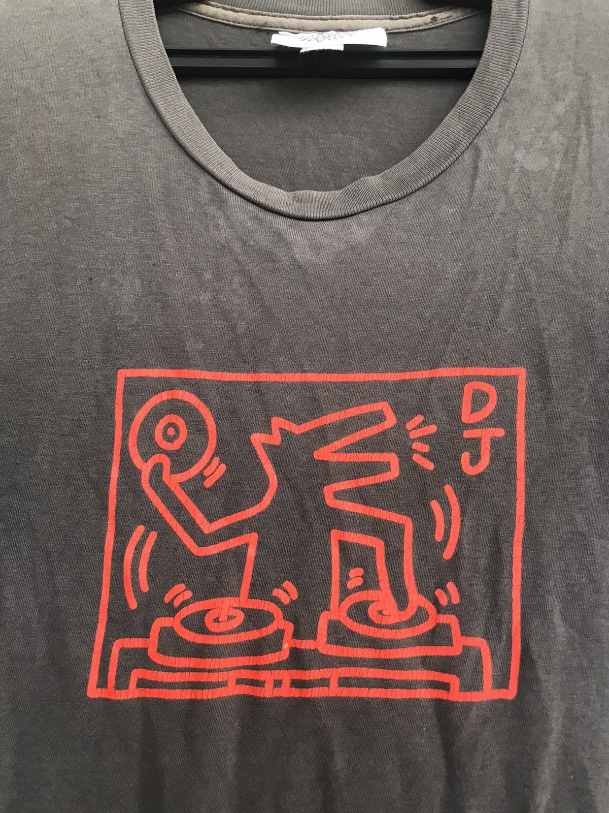 Art Keith Haring art tee shir usa | Grailed