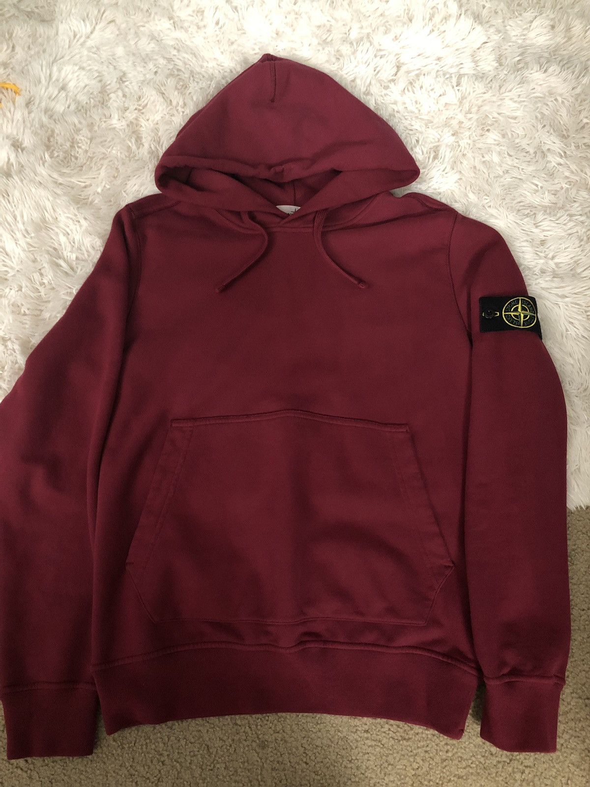 Stone Island Stone Island Hoodie/Hooded Sweatshirt Red/Burgundy Size US M / EU 48-50 / 2 - 1 Thumbnail