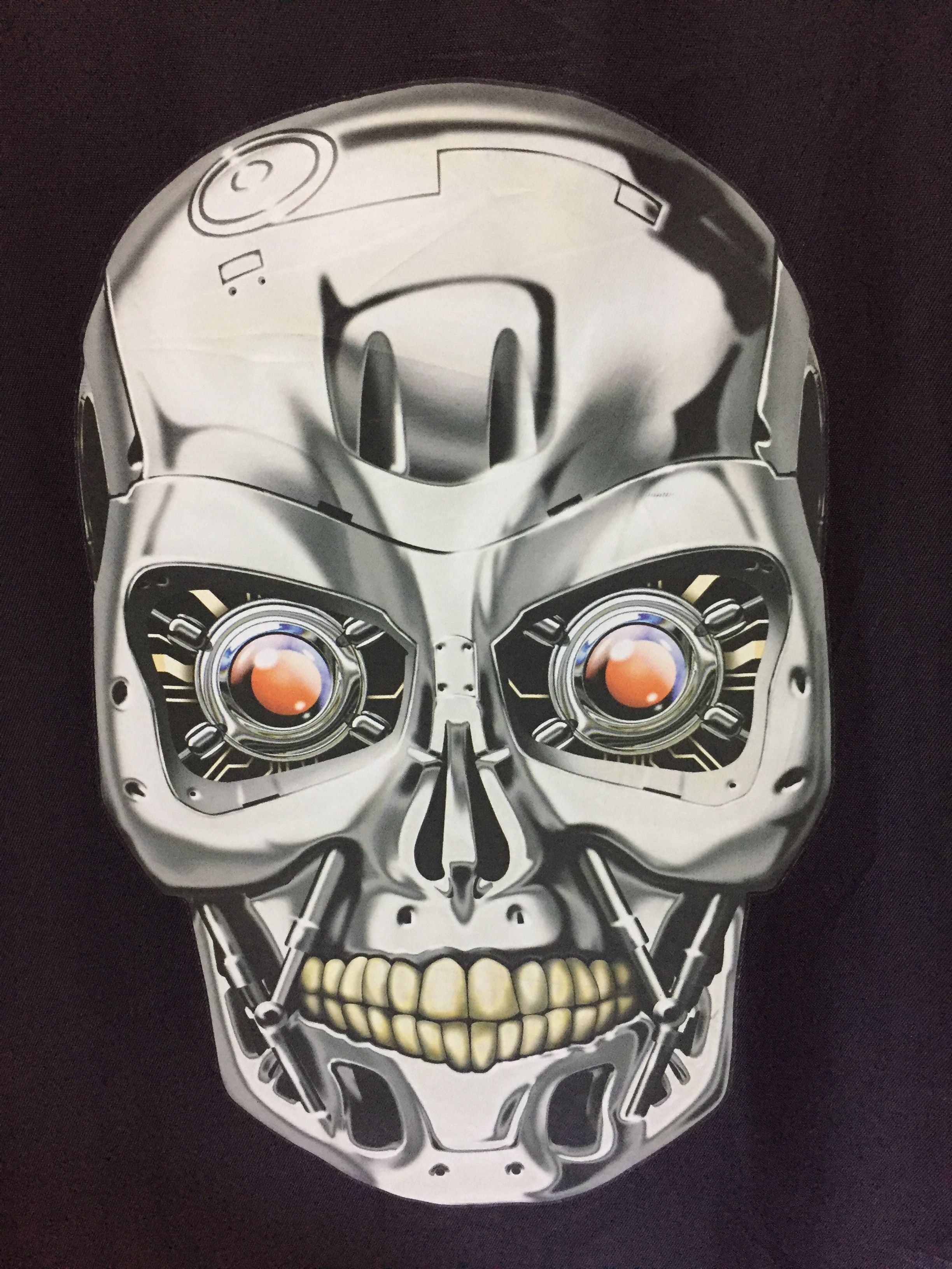 Beauty Beast × Vintage Vtg Terminator 2 skull light jacket universal studio jpn Size US M / EU 48-50 / 2 - 4 Thumbnail