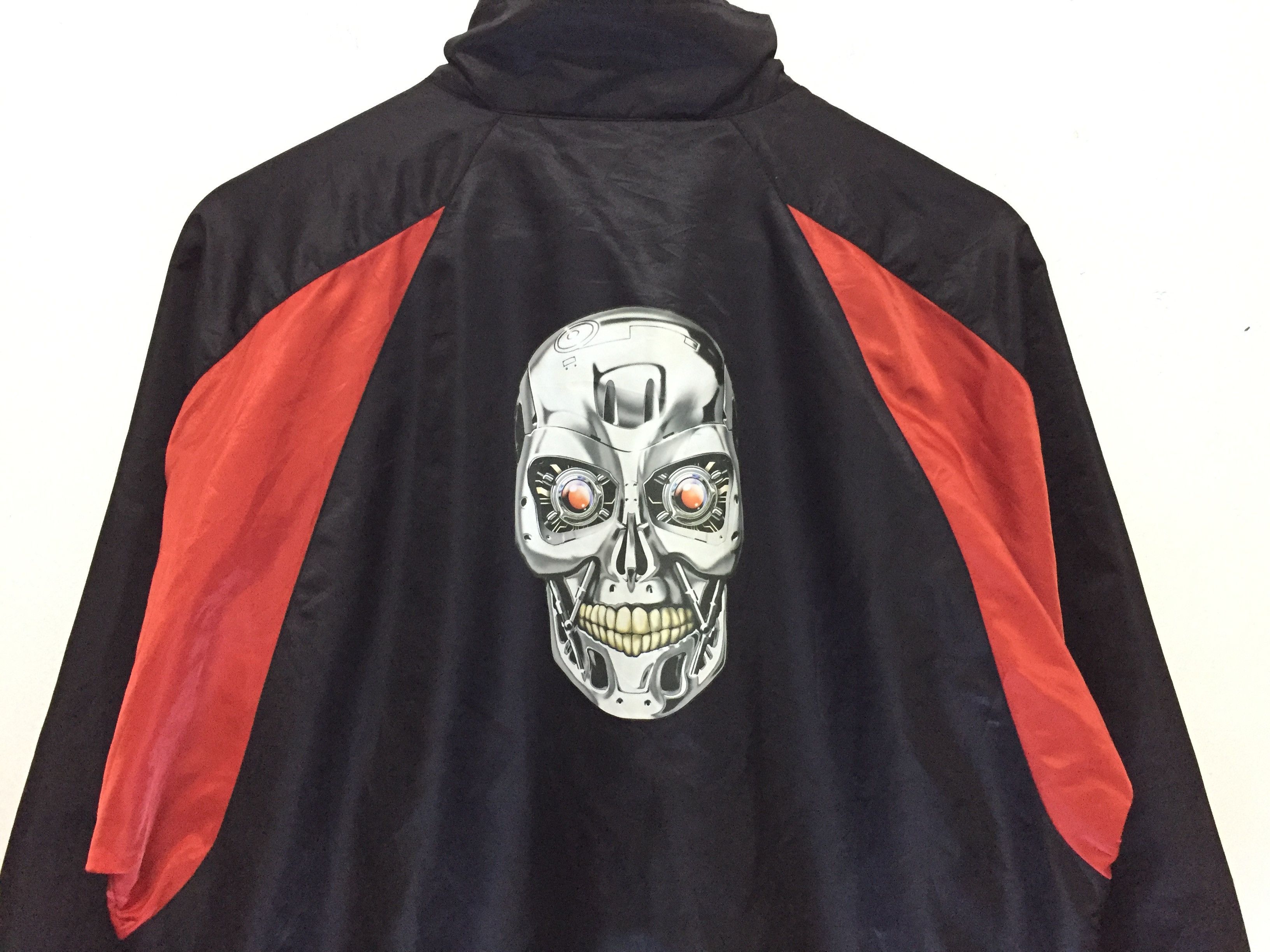 Beauty Beast × Vintage Vtg Terminator 2 skull light jacket universal studio jpn Size US M / EU 48-50 / 2 - 3 Thumbnail