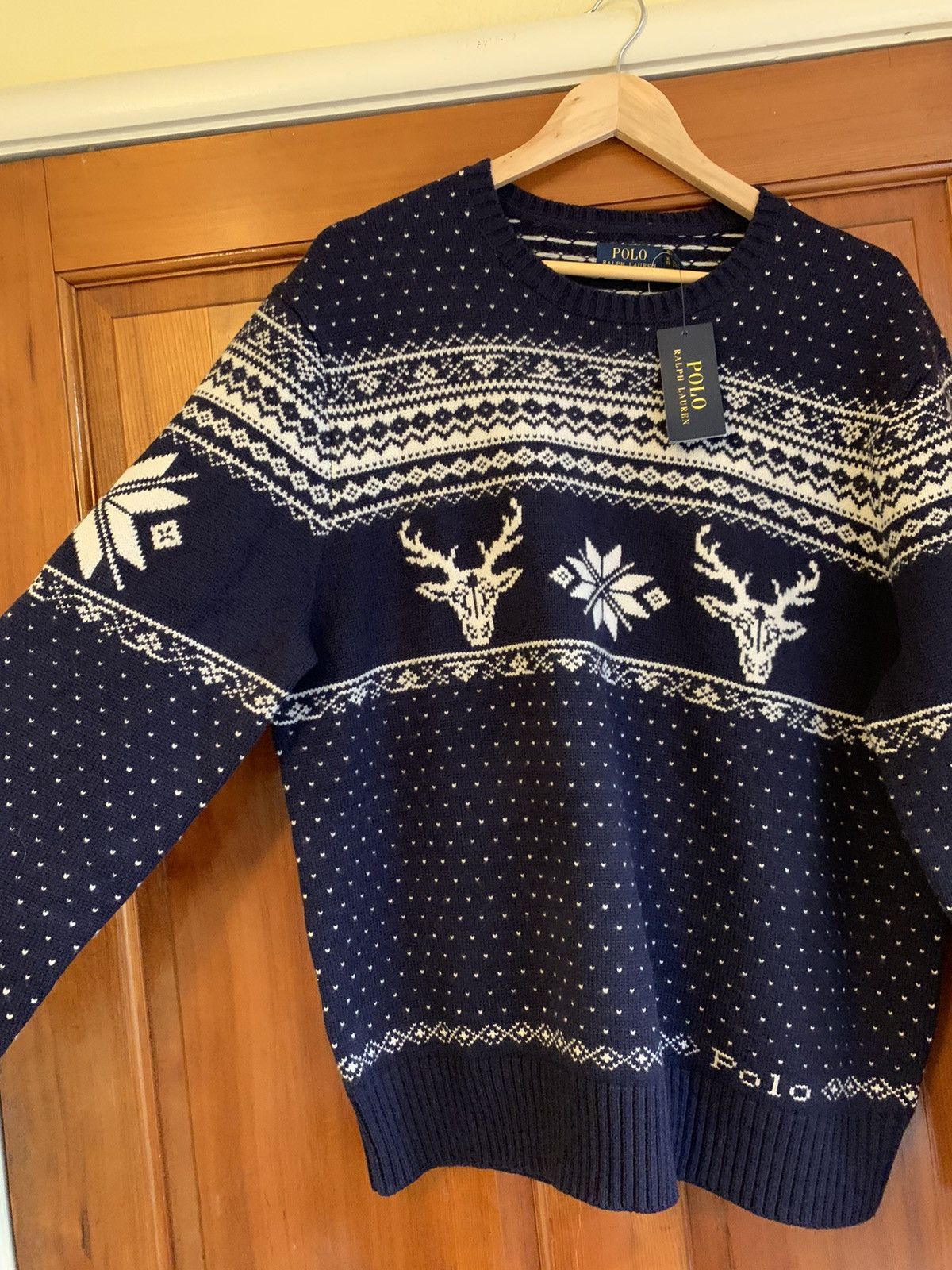 Polo Ralph Lauren × Ralph Lauren *RARE* New Polo Ralph Lauren Wool & Cashmere Knit Sweater XL Size US XL / EU 56 / 4 - 4 Thumbnail