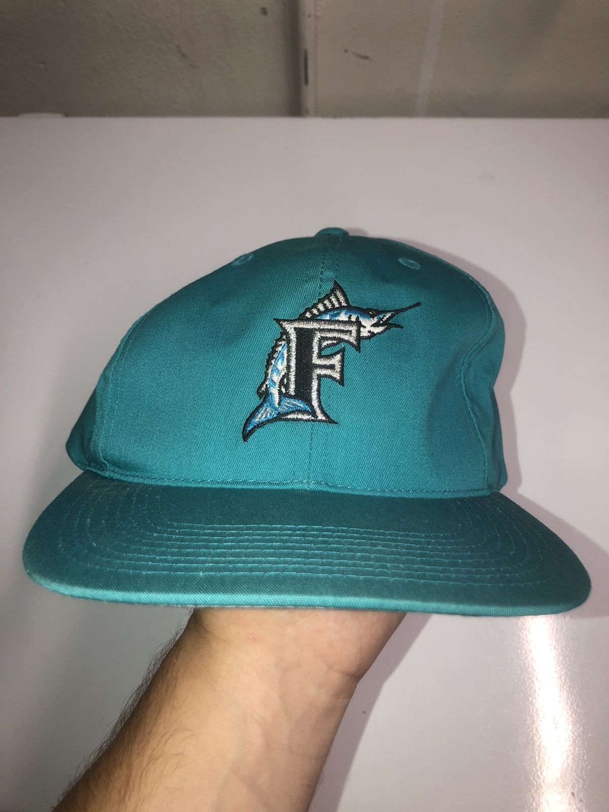 Vintage vintage florida marlins snapback vtg osfa MLB Cap Rare 1990s Size ONE SIZE - 1 Thumbnail