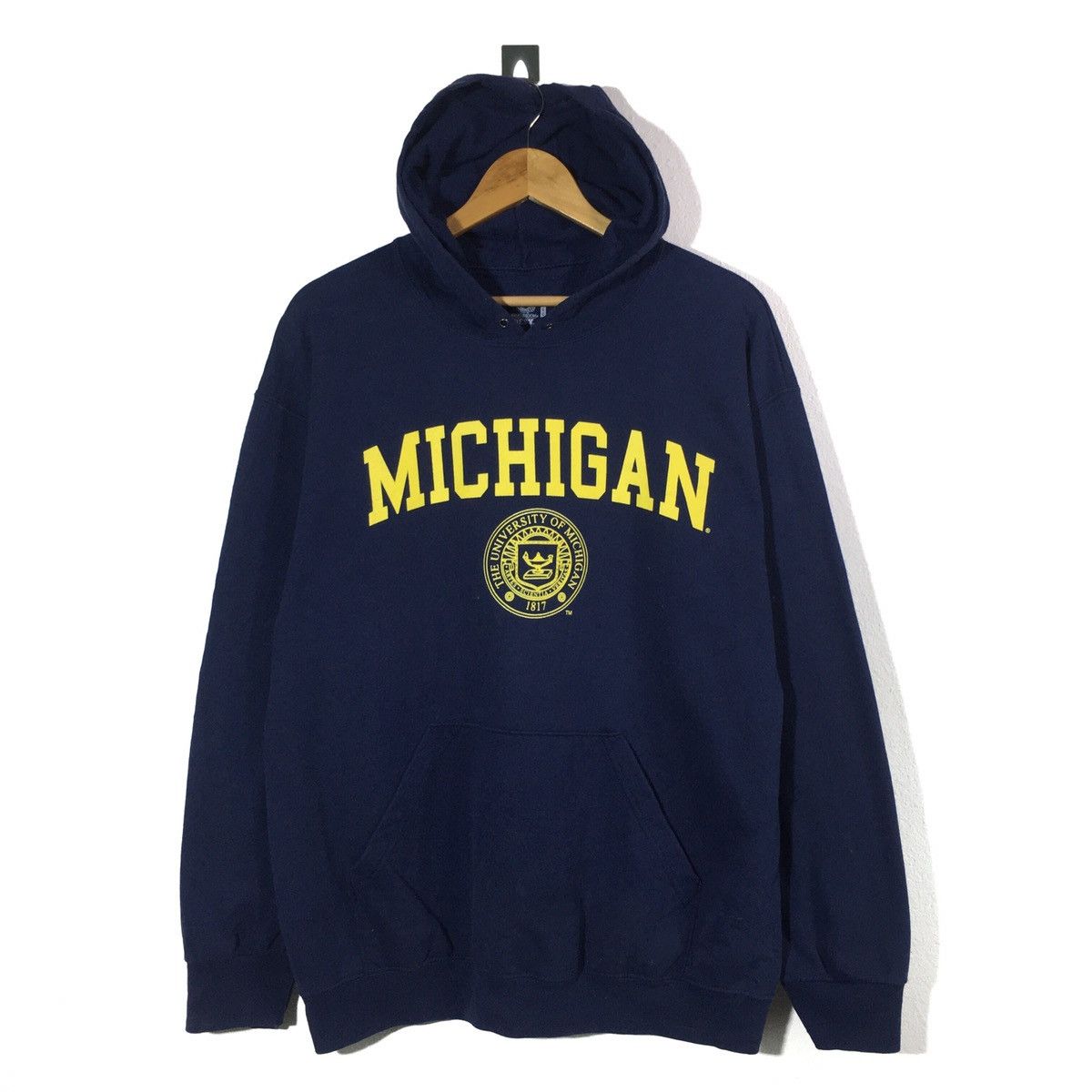 Vintage Vintage University of Michigan Hoodie sweatshirt L sz | Grailed