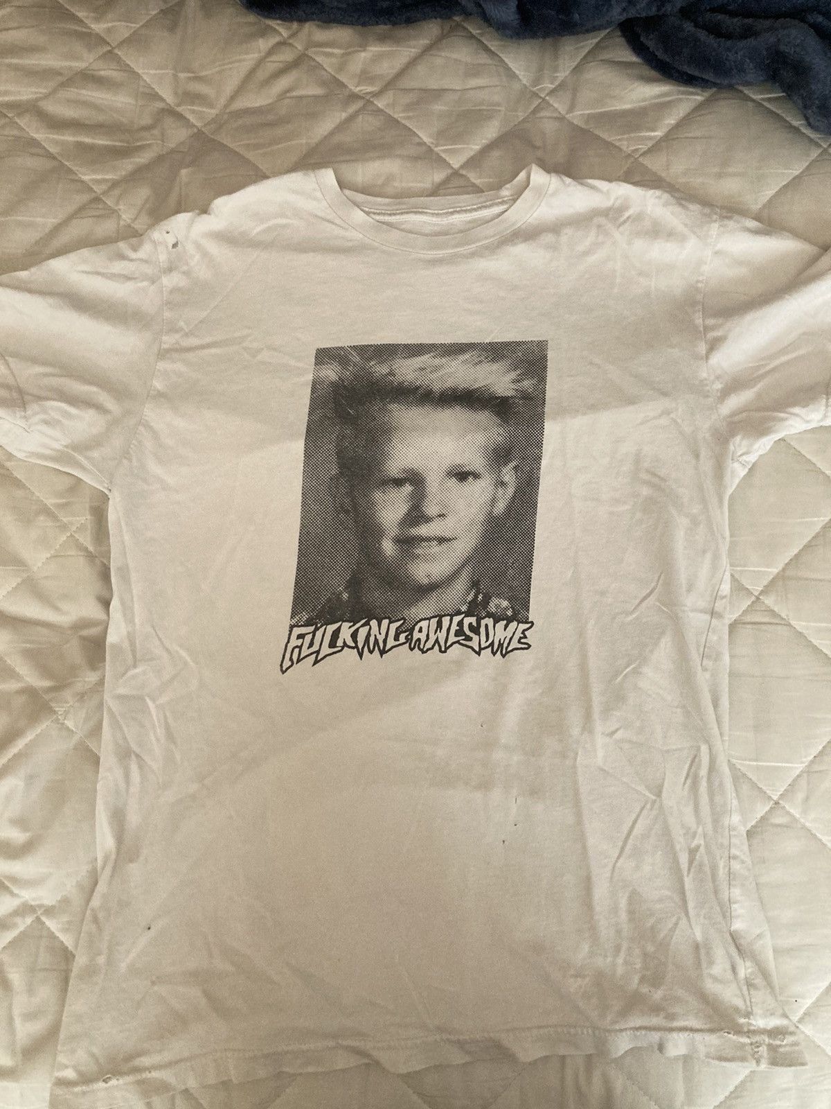 未発売？Fucking Awesome One And Only Tee TシャツJason Dill白 New F*cking Awesome FA Logo Tee T-Shirt White Jason Dill