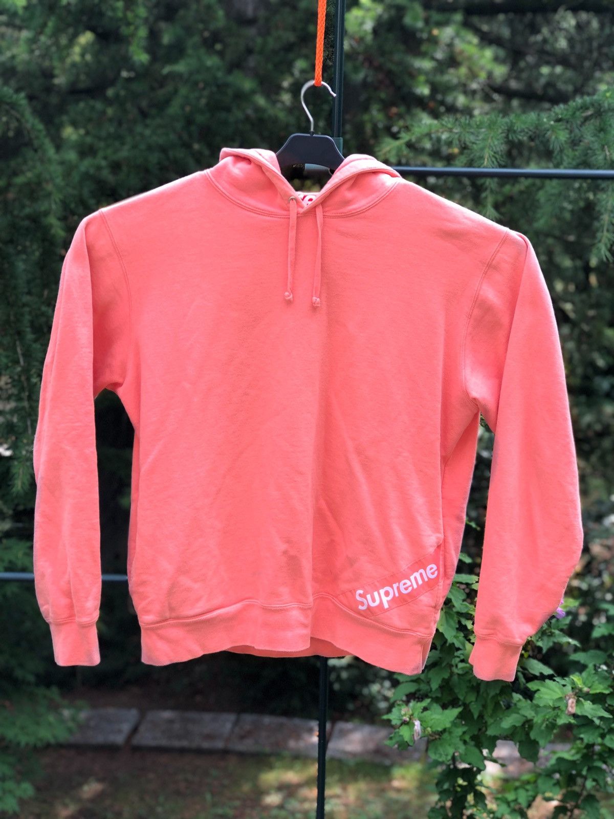 シュプリーム Corner Label Hooded Sweatshirt 中古・古着通販