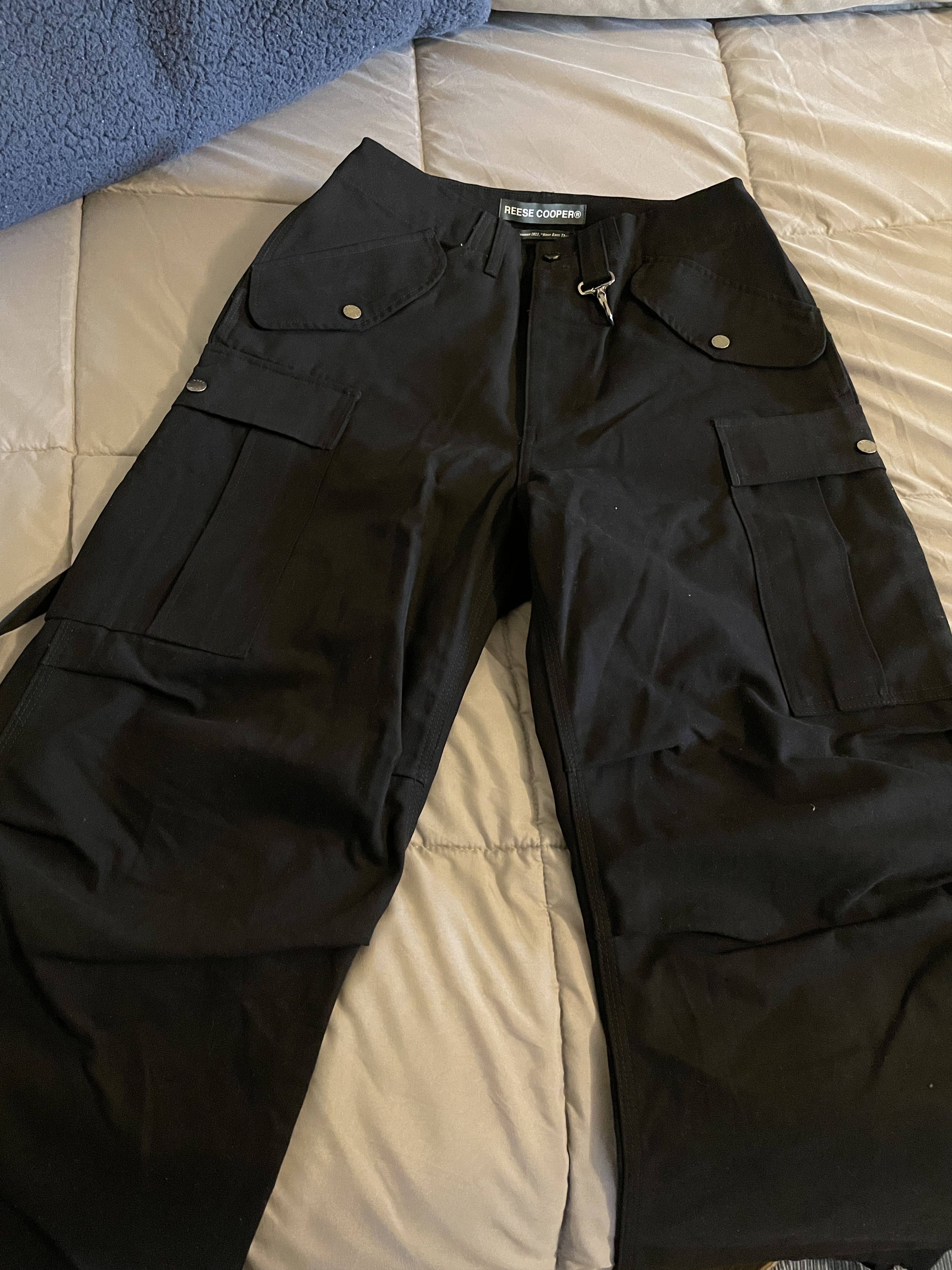 Reese Cooper Brushed Cotton Canvas Cargo Pants Size US 28 / EU 44 - 3 Thumbnail