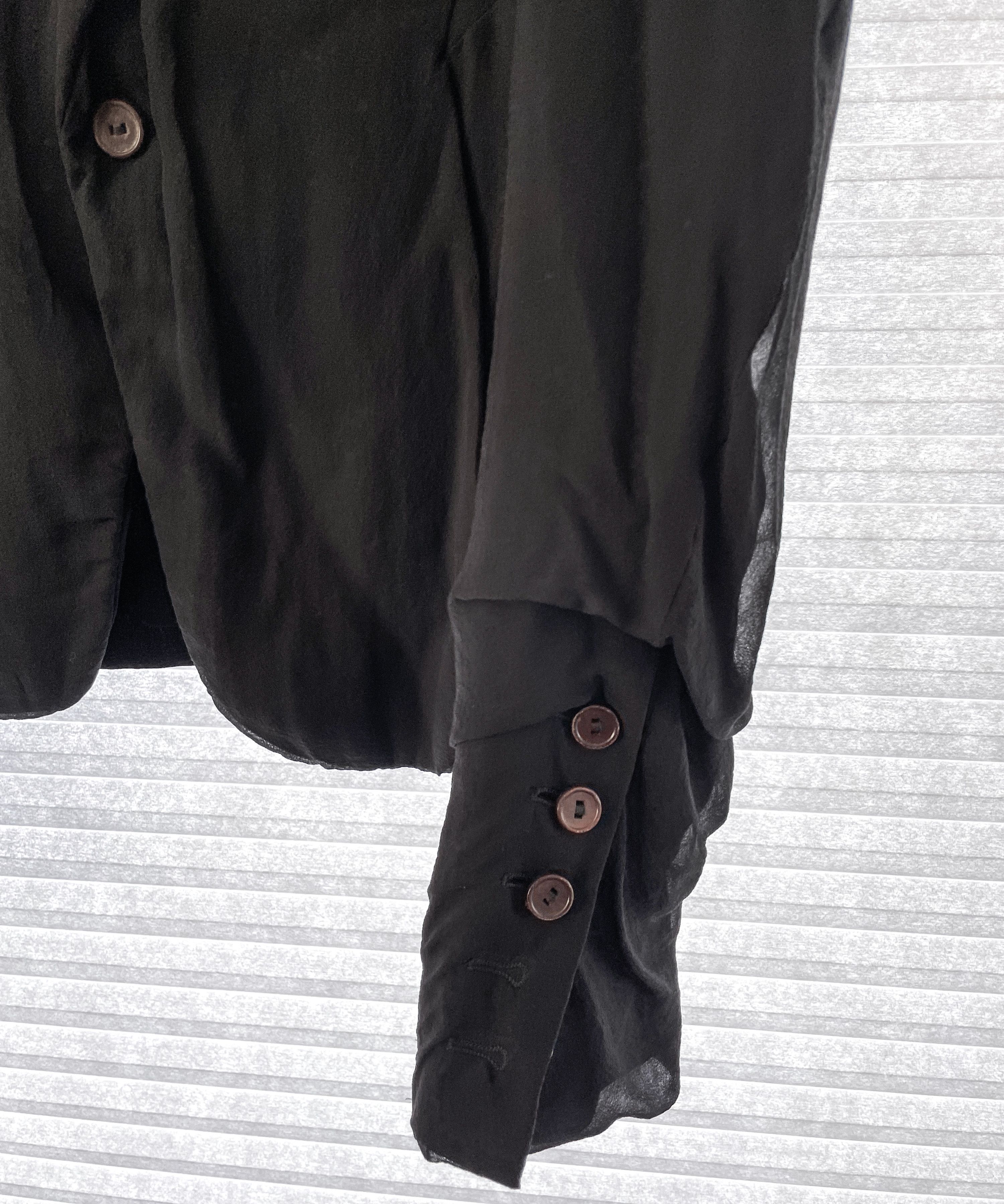 Rick Owens SS12 NASKA SHORT CROPPED SILK BLAZER Size 50R - 5 Thumbnail