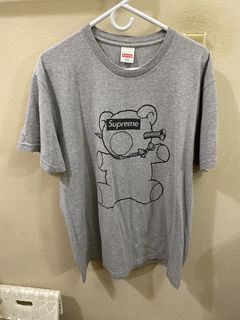 Supreme, Shirts, Supreme X Undercover Teddy Bear Box Logo Sweatshirt In  Grey