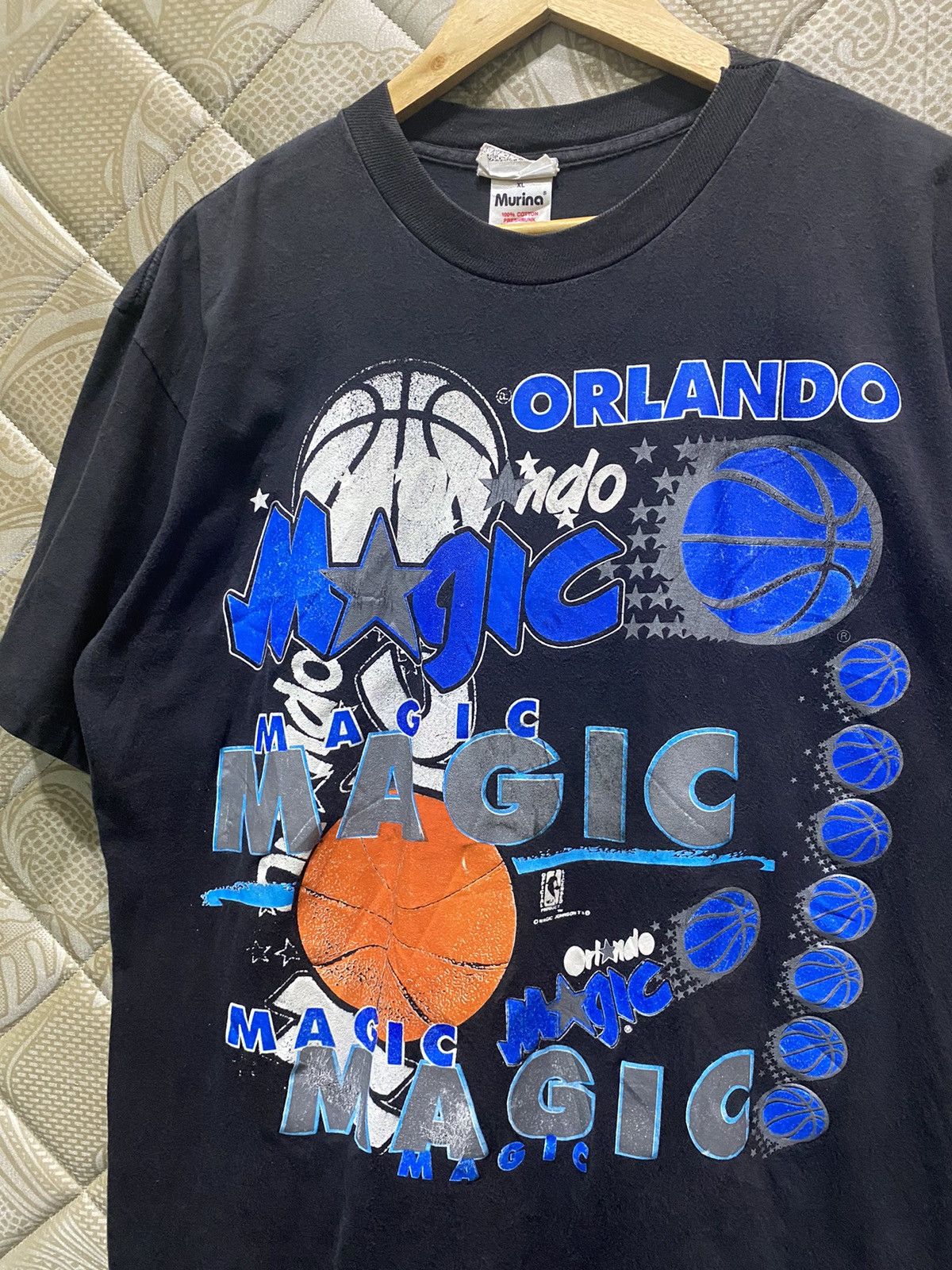 Vintage Orlando MAGIC T-shirt by Magic Johnson T's / NBA 