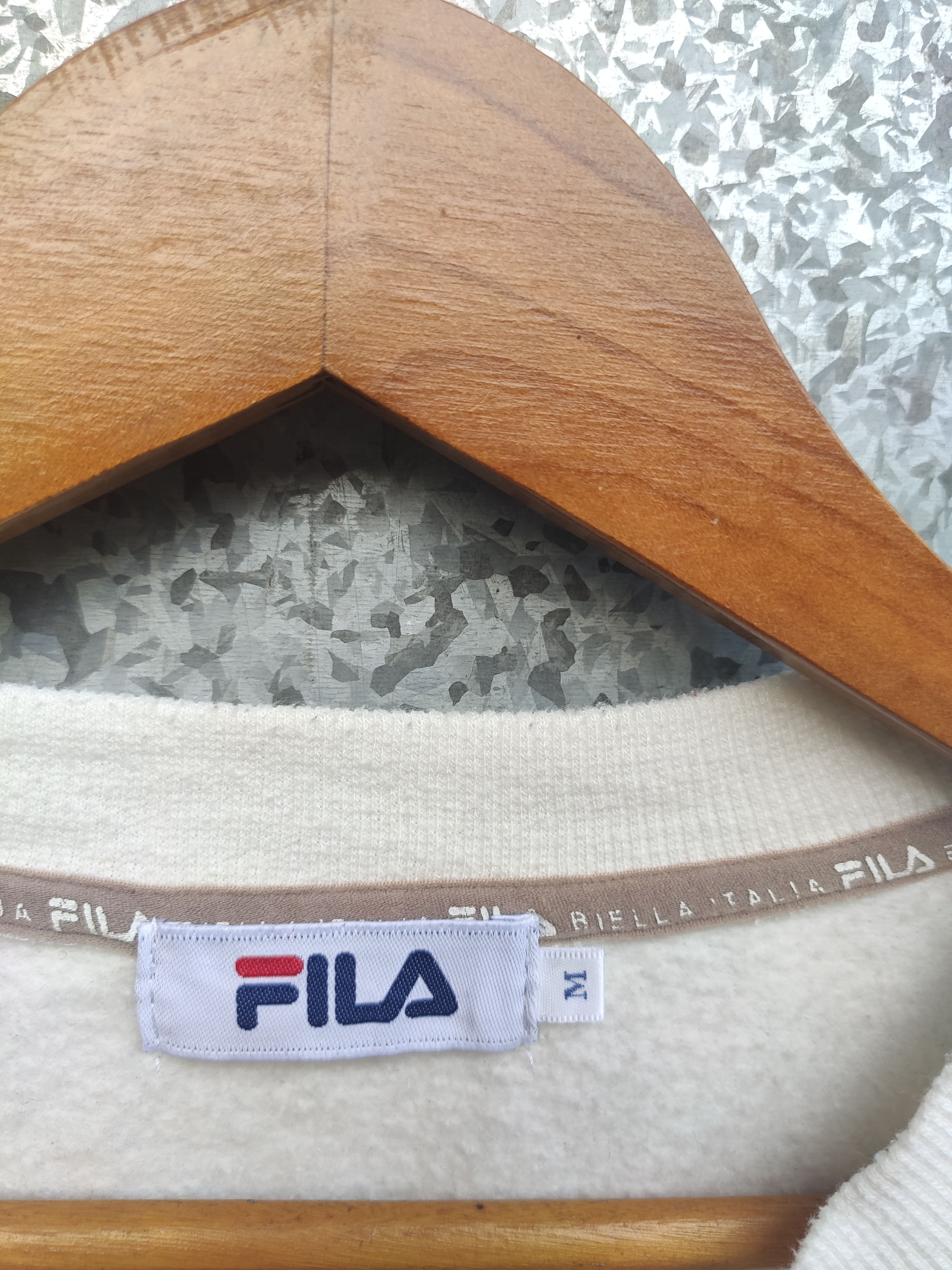 Fila 🔥 Vintage 90s Vintage Fila sweatshirt big logo Size US M / EU 48-50 / 2 - 5 Thumbnail
