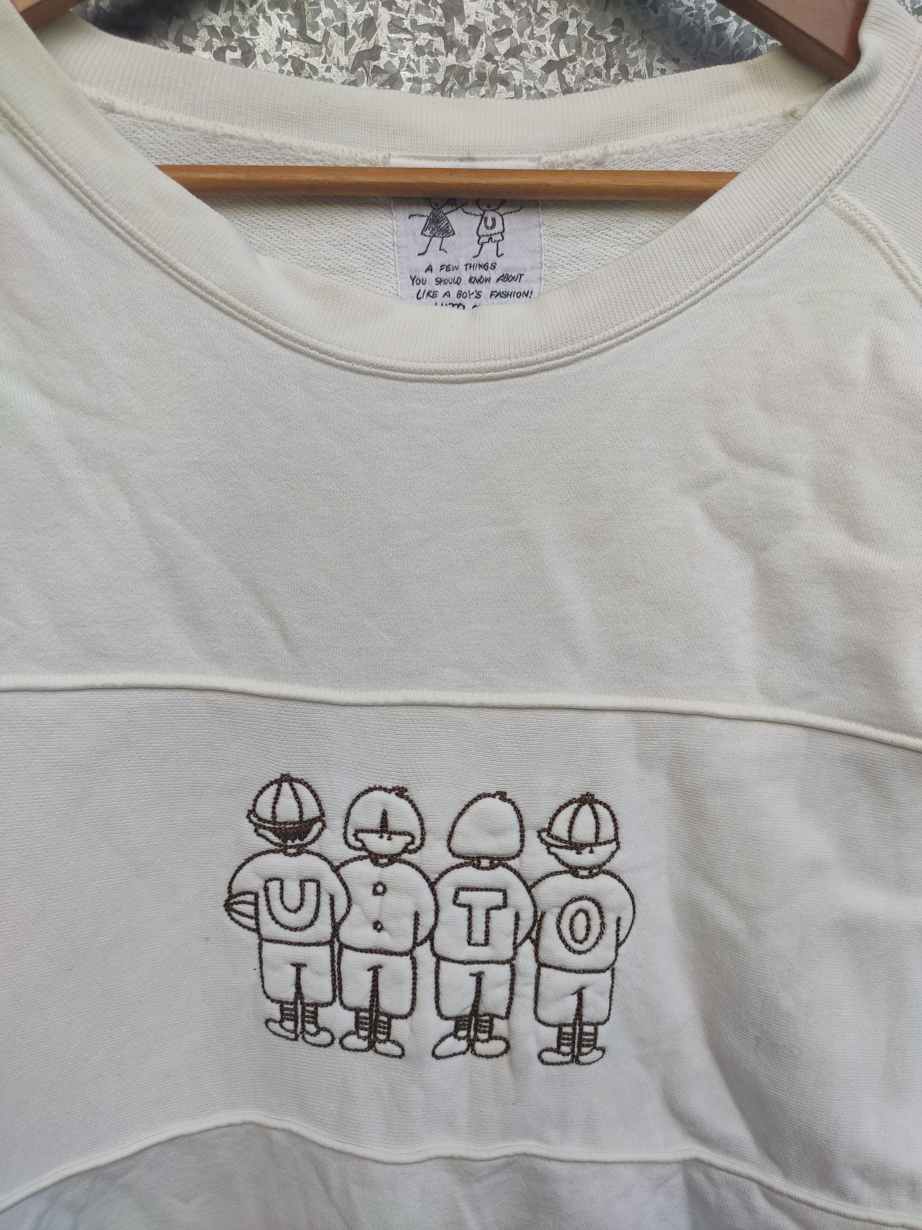 Japanese Brand U:to sweatshirt Size US M / EU 48-50 / 2 - 3 Thumbnail