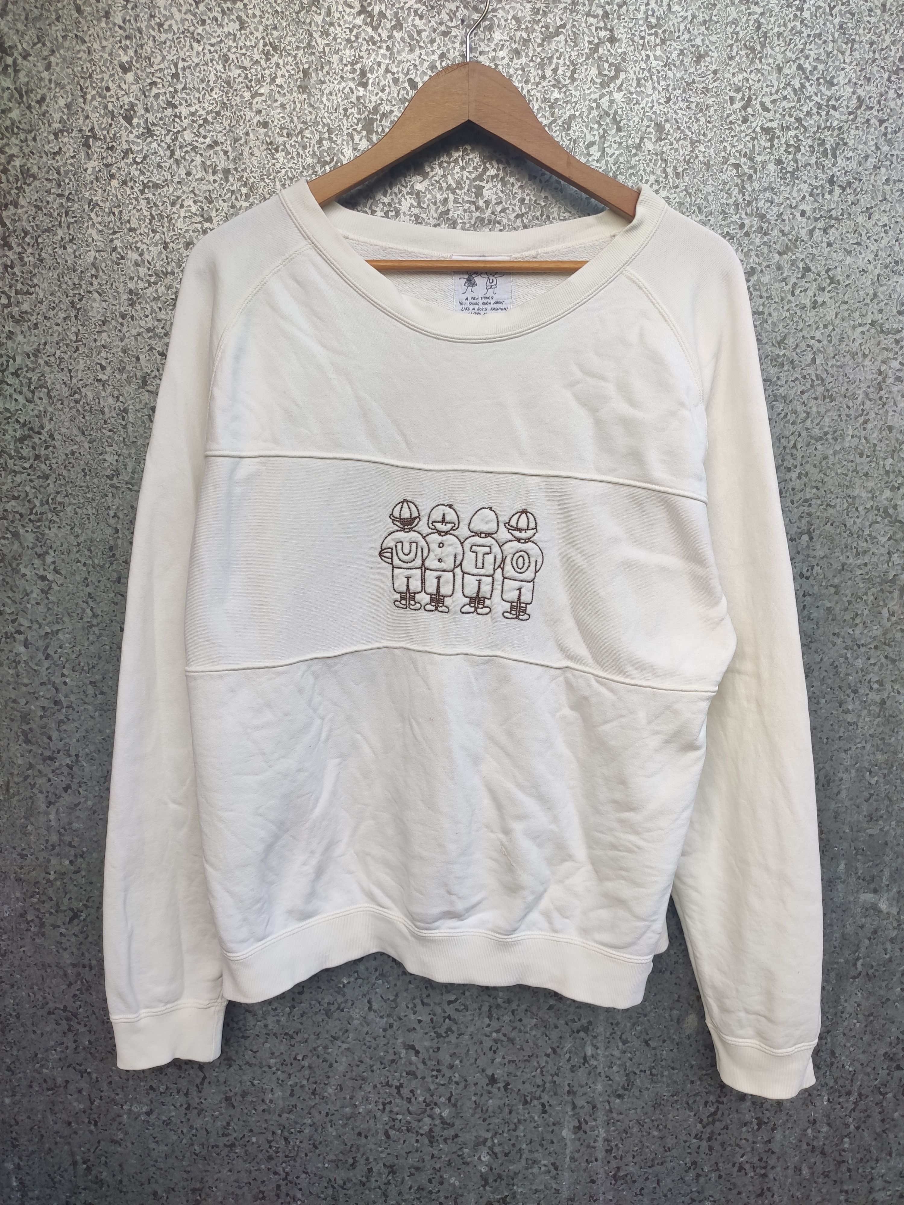 Japanese Brand U:to sweatshirt Size US M / EU 48-50 / 2 - 1 Thumbnail