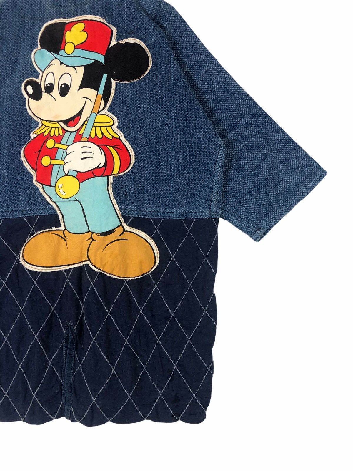 Mickey Mouse Reconstruct Patches Japanese Kendo Jacket Mickey Mouse Size US L / EU 52-54 / 3 - 7 Thumbnail