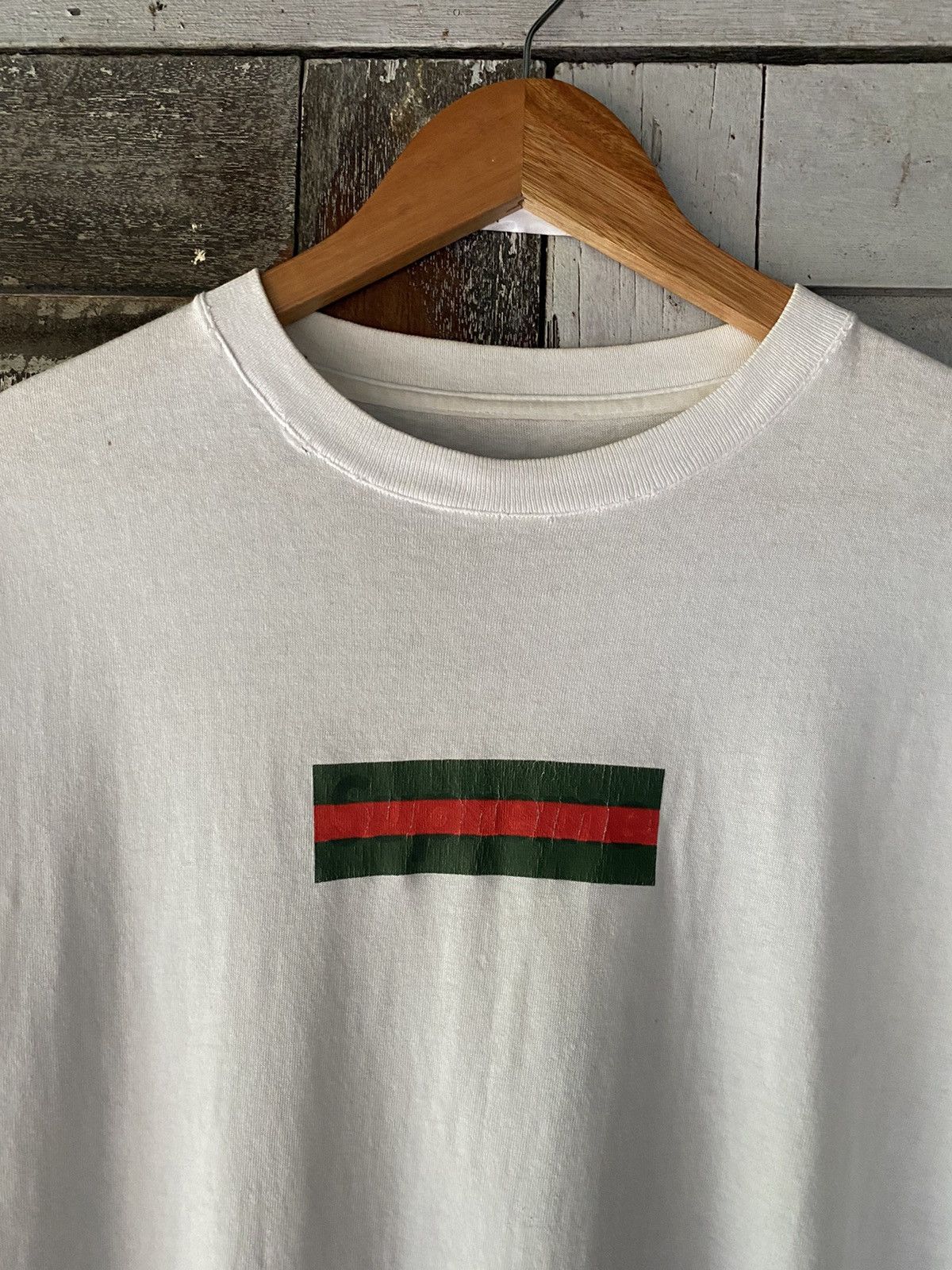 シュプリーム　SUPREME 初期　グッチ　GUCCI BOXロゴ　T 00SS SUPREME Gucci Box Logo S/S Tee (BLACK) XL シュプリーム グッチ