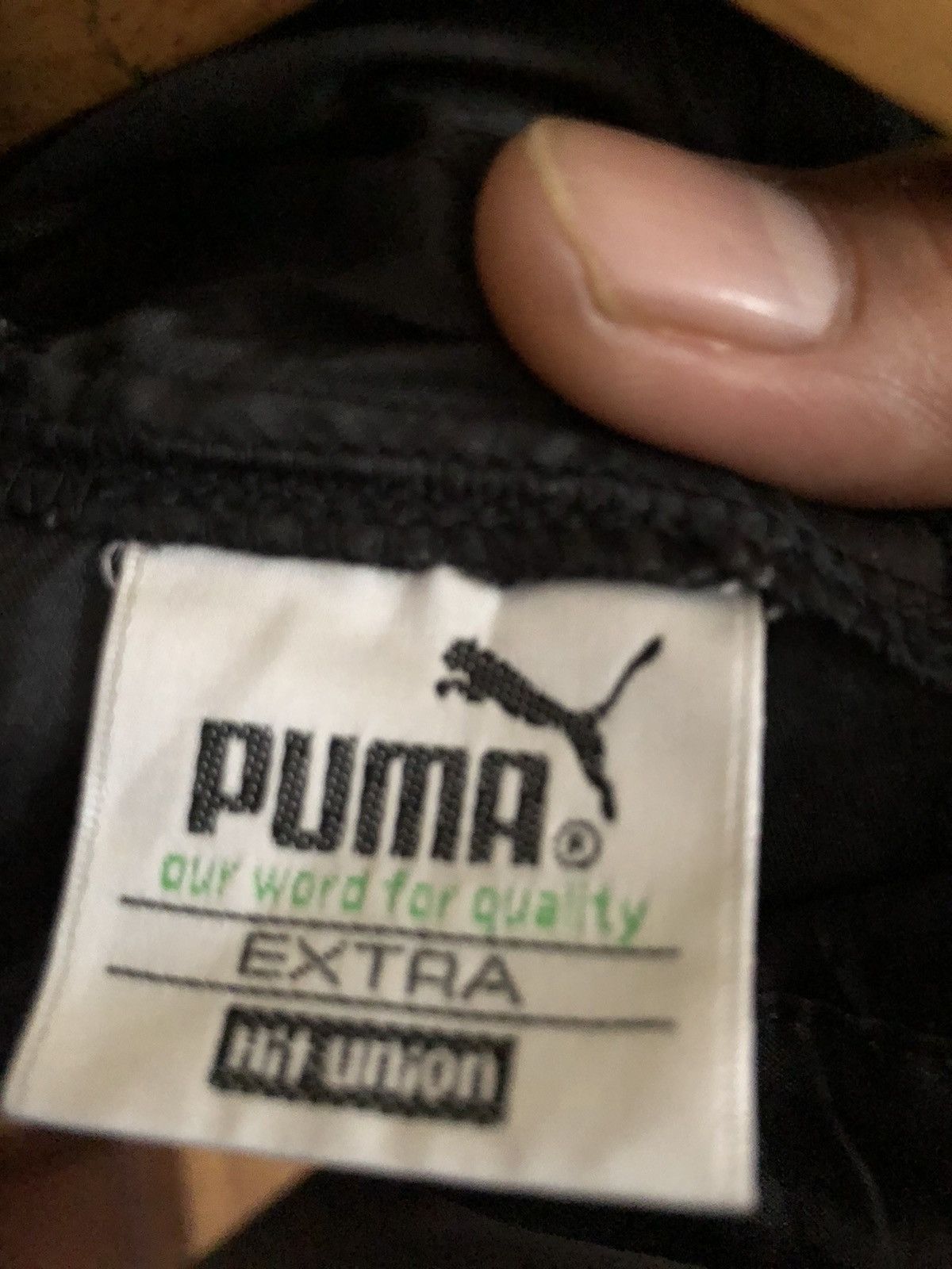 Puma vintage black windbreaker