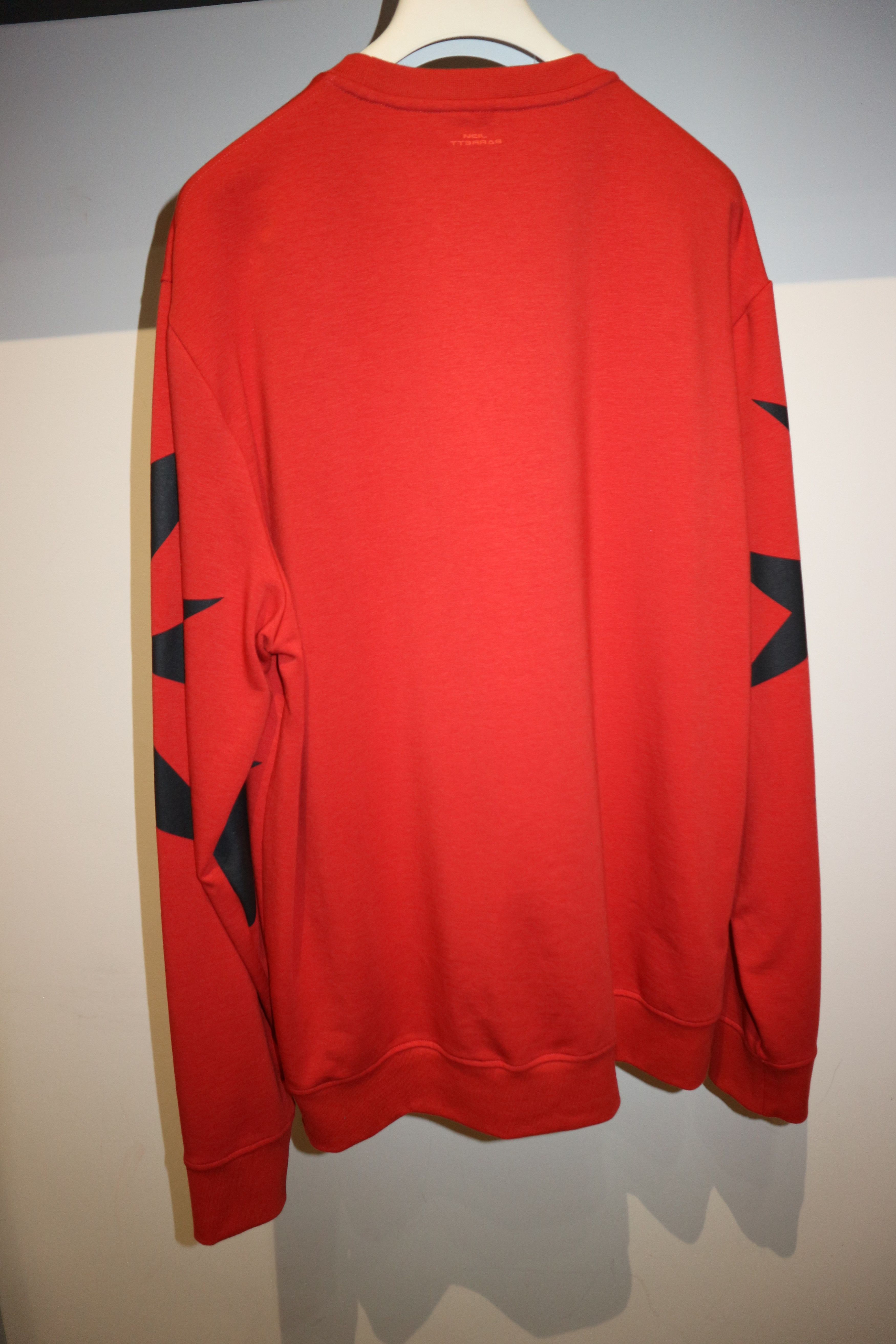 Neil Barrett military star print sweatshirt Size US XXL / EU 58 / 5 - 6 Thumbnail