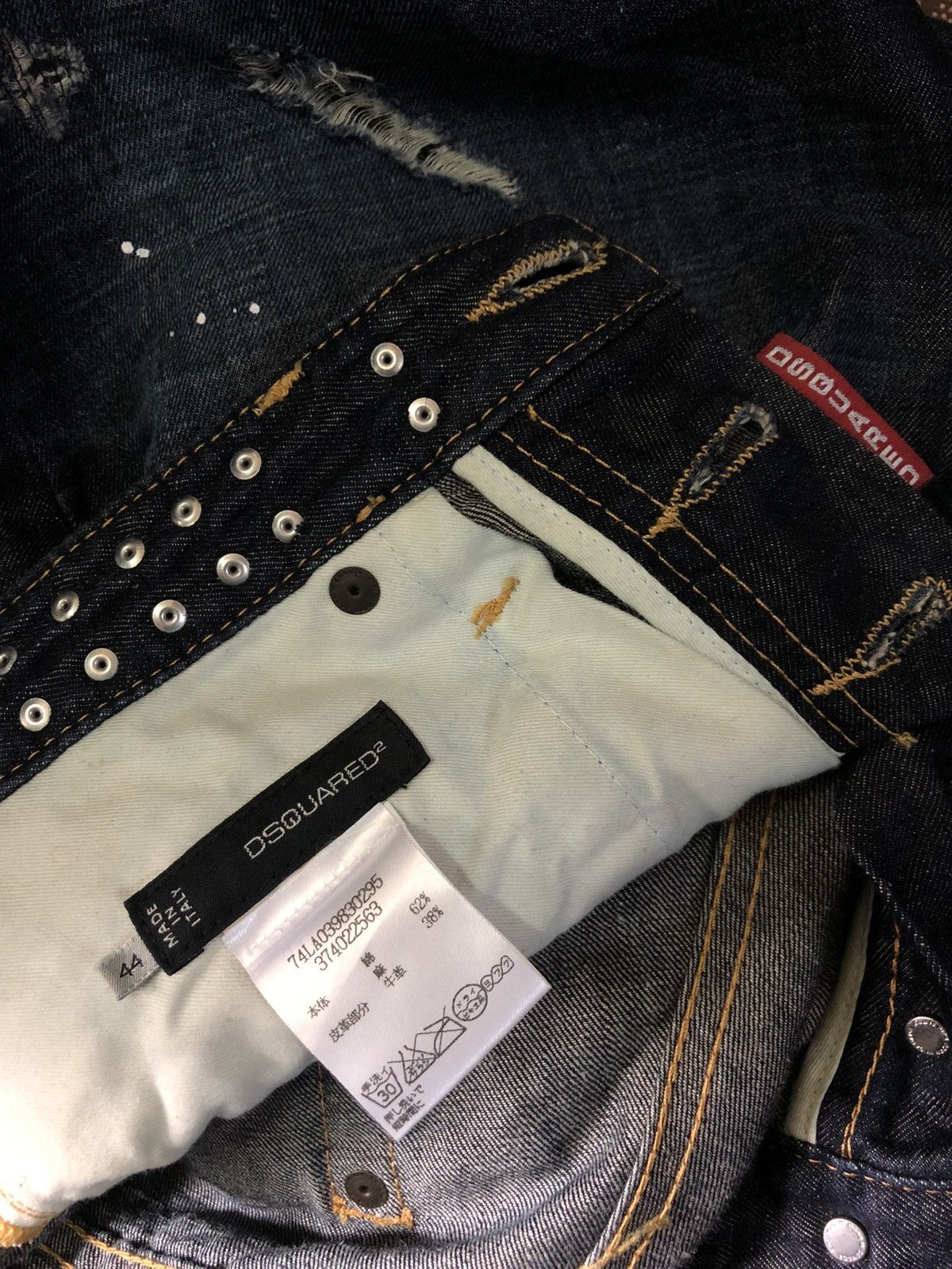 Dsquared2 DSQUARED HOT STUD SIZE 44 #1856 Size US 44 / EU 60 - 7 Thumbnail