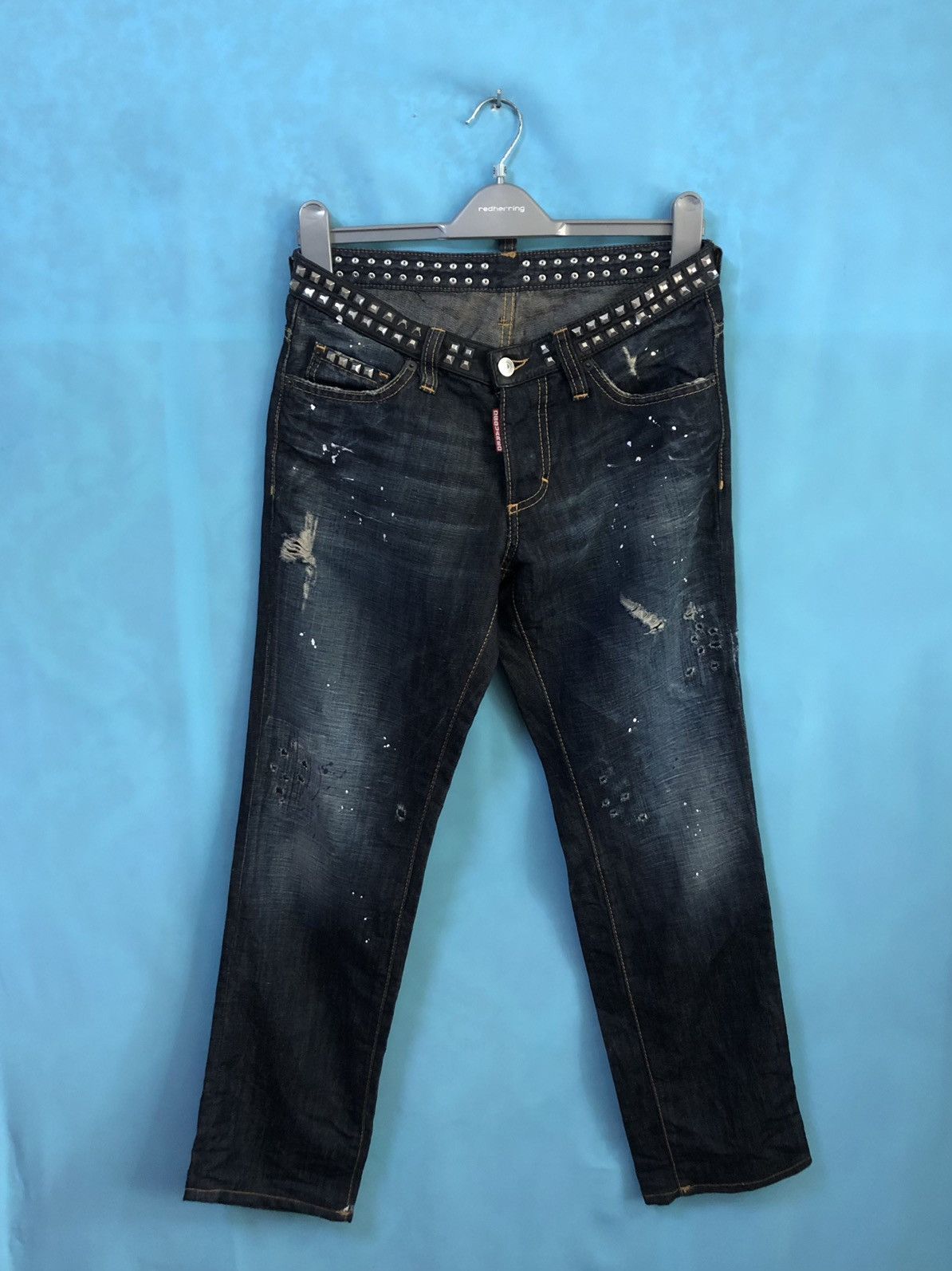 Dsquared2 DSQUARED HOT STUD SIZE 44 #1856 Size US 44 / EU 60 - 1 Thumbnail
