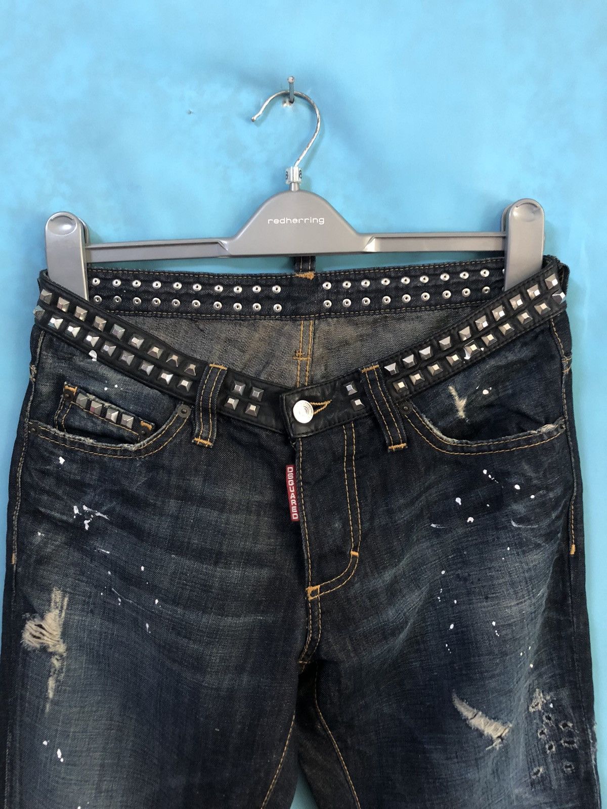 Dsquared2 DSQUARED HOT STUD SIZE 44 #1856 Size US 44 / EU 60 - 2 Thumbnail