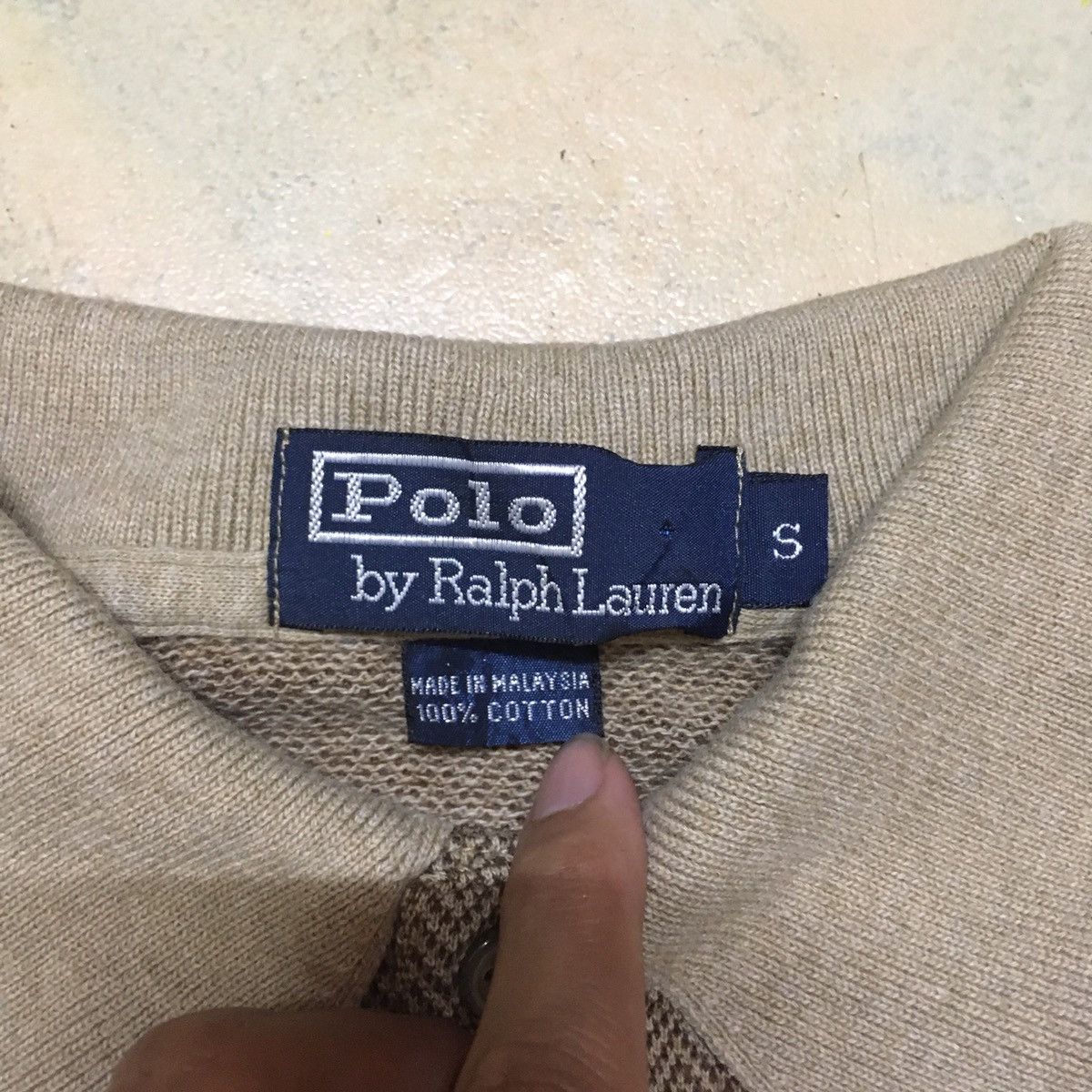 Polo Ralph Lauren Vtg Polo Ralph Lauren Long Sleeve Collar Tee Size US S / EU 44-46 / 1 - 3 Thumbnail