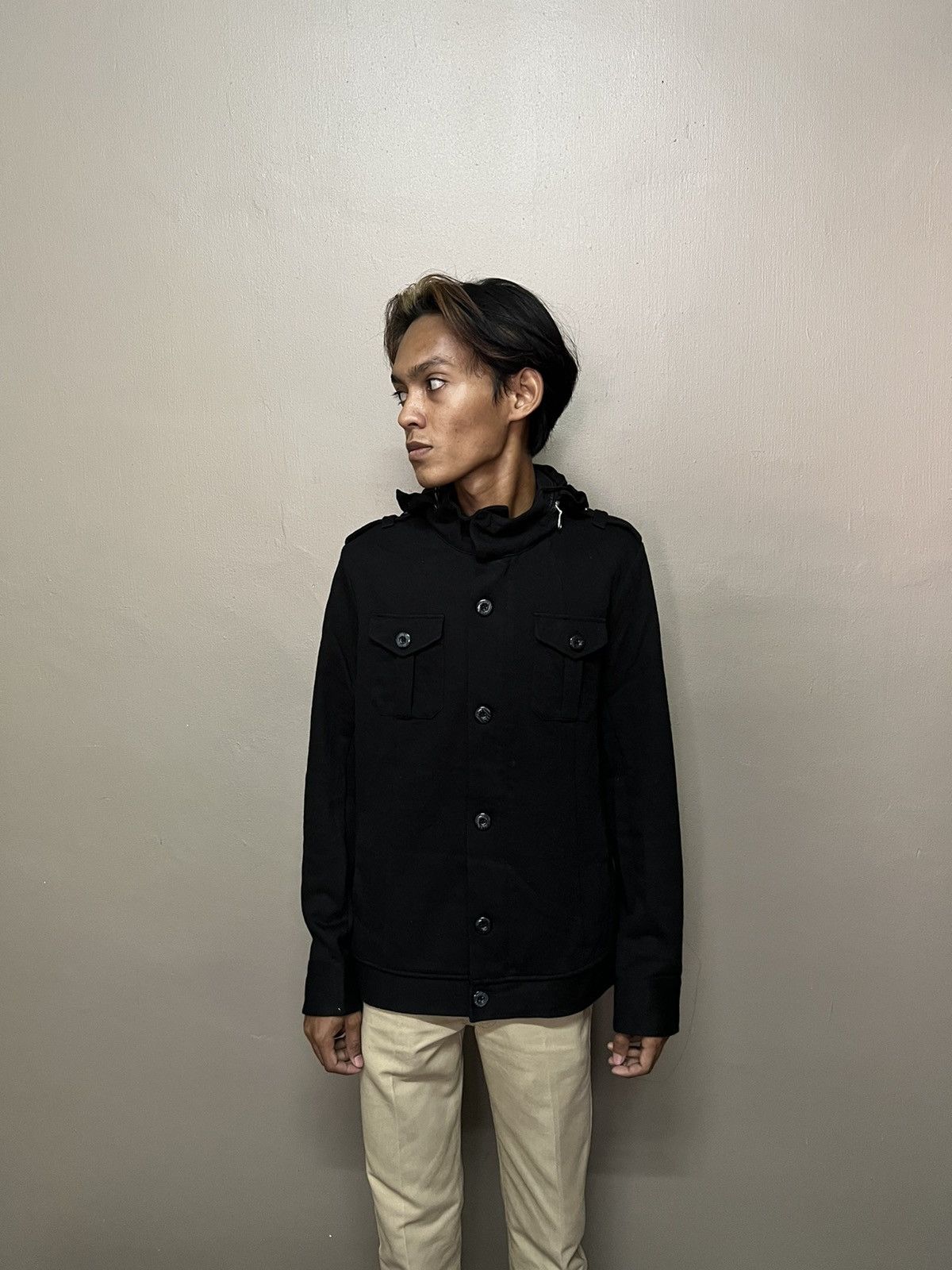 Japanese Brand Japanese Brand Rush Hour Black Jacket Hooded Size US L / EU 52-54 / 3 - 13 Thumbnail