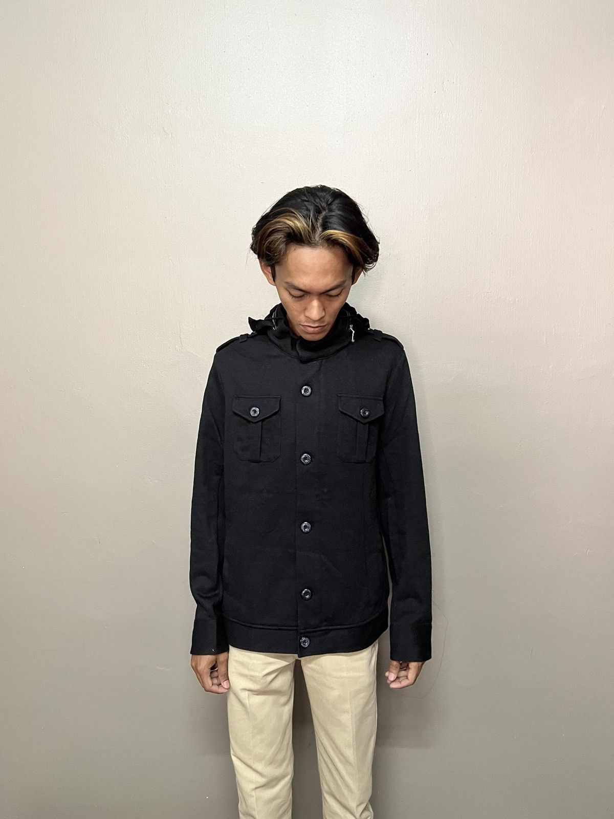 Japanese Brand Japanese Brand Rush Hour Black Jacket Hooded Size US L / EU 52-54 / 3 - 14 Thumbnail