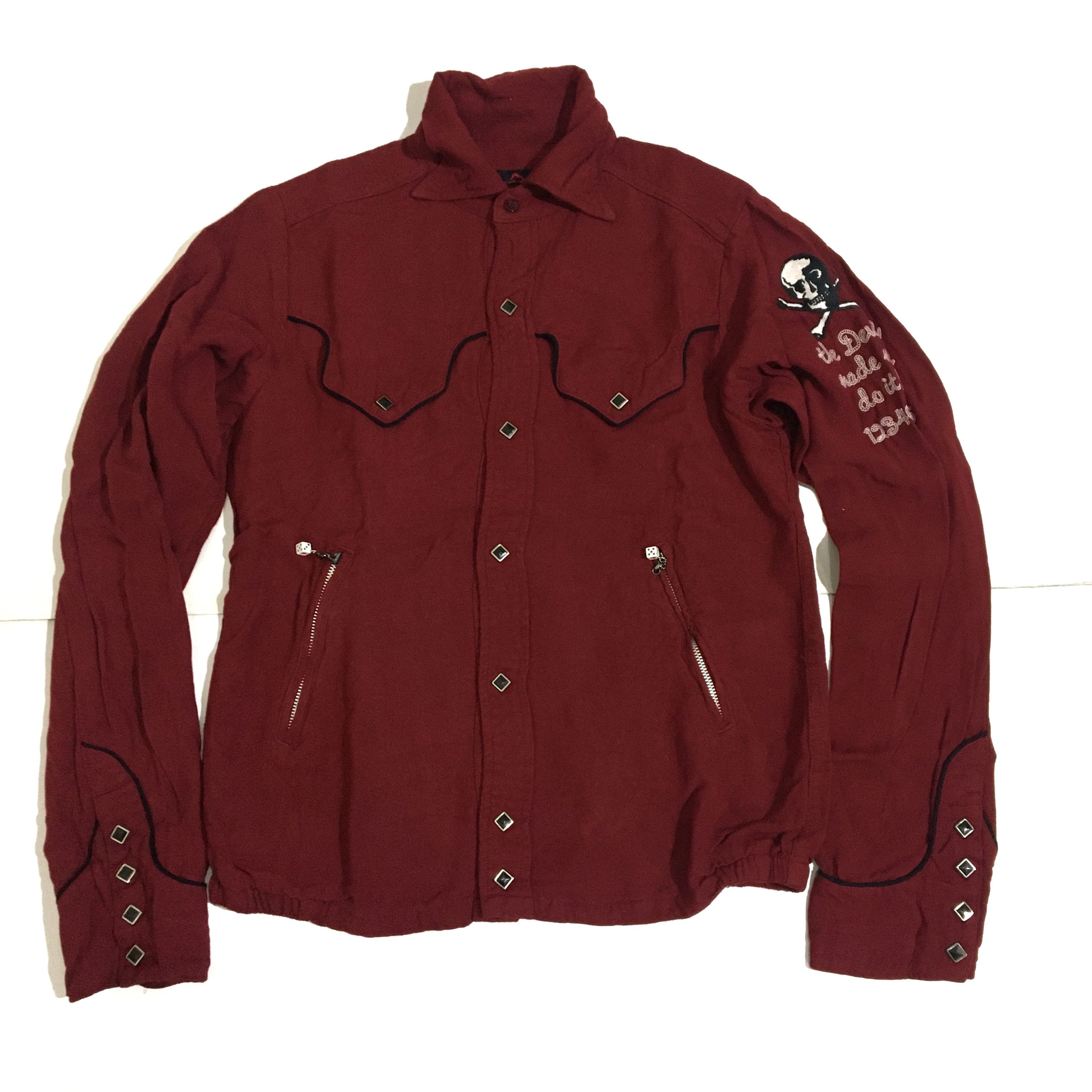 Hysteric Glamour Devil's Work Jacket Red