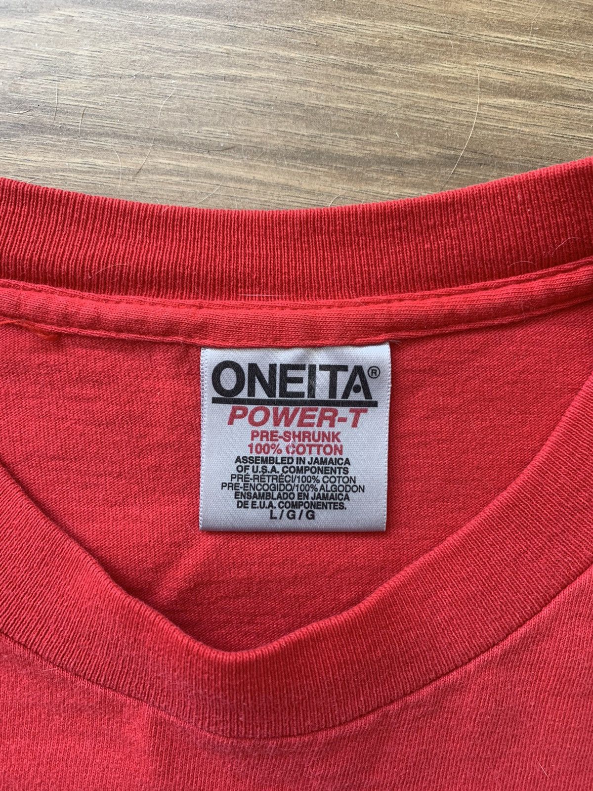 Anvil Vintage U of A graphic tee Size US L / EU 52-54 / 3 - 3 Thumbnail