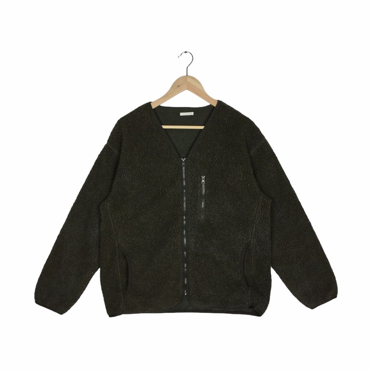 G.U Uniqlo Garments Fleece Zipper Sweatshirt