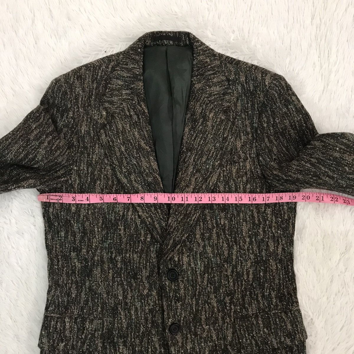 Japanese Brand Pretaporter Wool Mixture Colours Jacket Coat Blazer Size US M / EU 48-50 / 2 - 18 Thumbnail