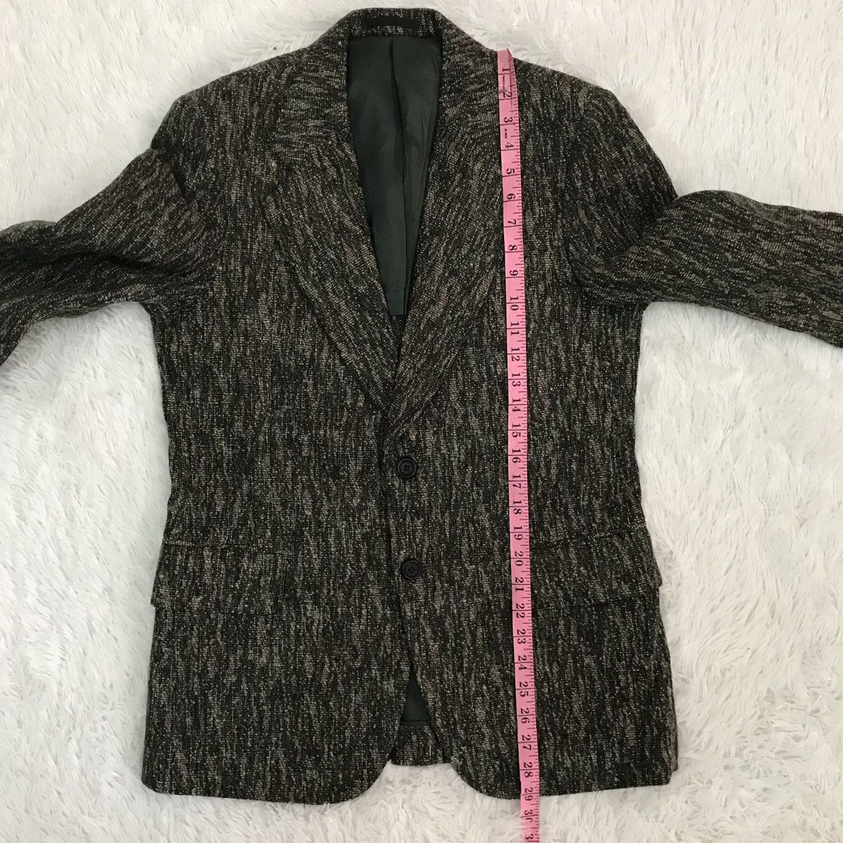 Japanese Brand Pretaporter Wool Mixture Colours Jacket Coat Blazer Size US M / EU 48-50 / 2 - 19 Thumbnail