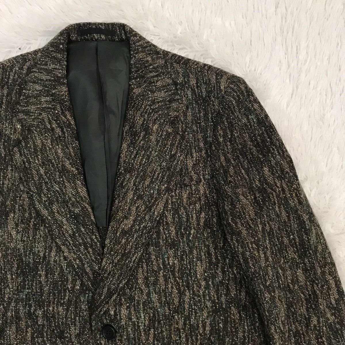 Japanese Brand Pretaporter Wool Mixture Colours Jacket Coat Blazer Size US M / EU 48-50 / 2 - 4 Thumbnail