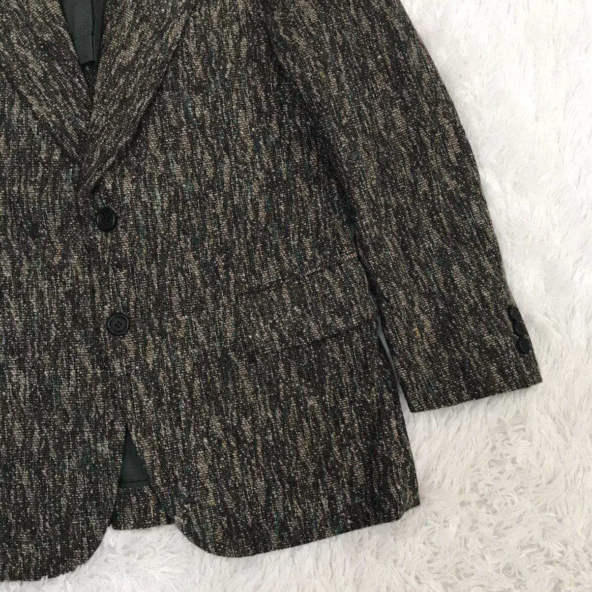 Japanese Brand Pretaporter Wool Mixture Colours Jacket Coat Blazer Size US M / EU 48-50 / 2 - 3 Thumbnail