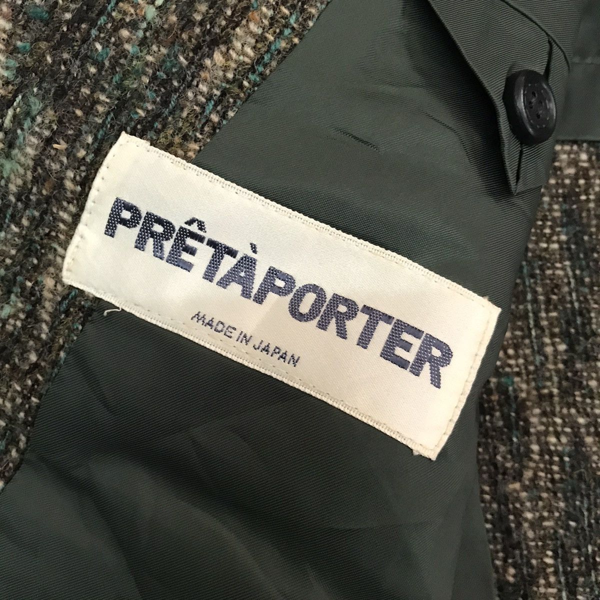 Japanese Brand Pretaporter Wool Mixture Colours Jacket Coat Blazer Size US M / EU 48-50 / 2 - 15 Thumbnail