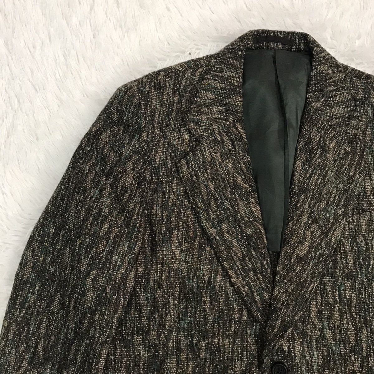 Japanese Brand Pretaporter Wool Mixture Colours Jacket Coat Blazer Size US M / EU 48-50 / 2 - 5 Thumbnail