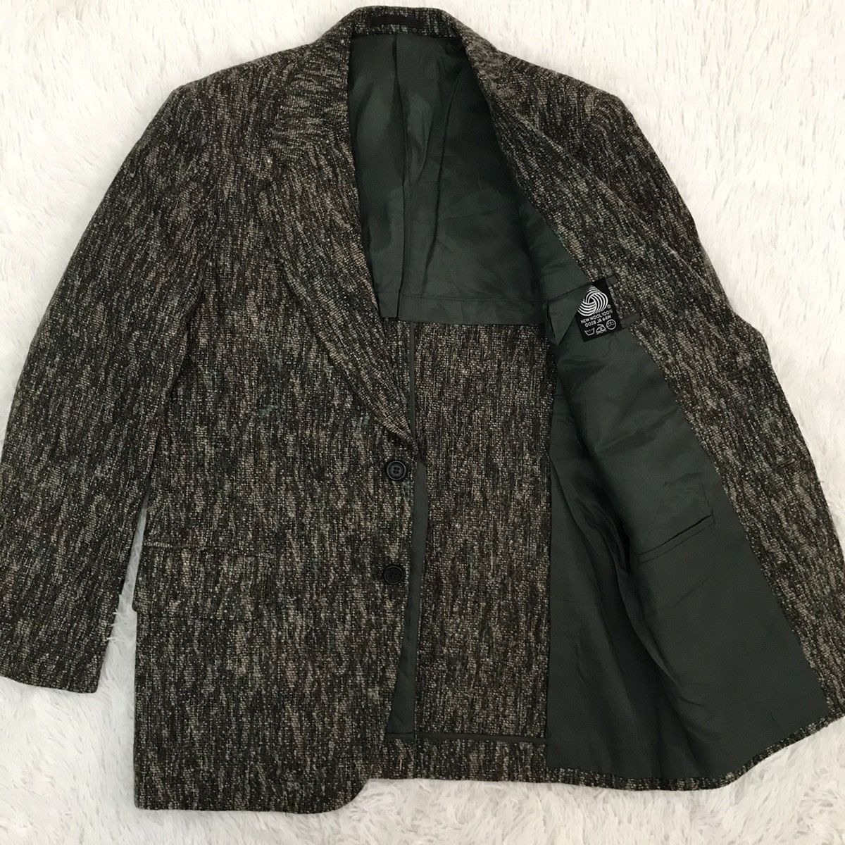 Japanese Brand Pretaporter Wool Mixture Colours Jacket Coat Blazer Size US M / EU 48-50 / 2 - 6 Thumbnail