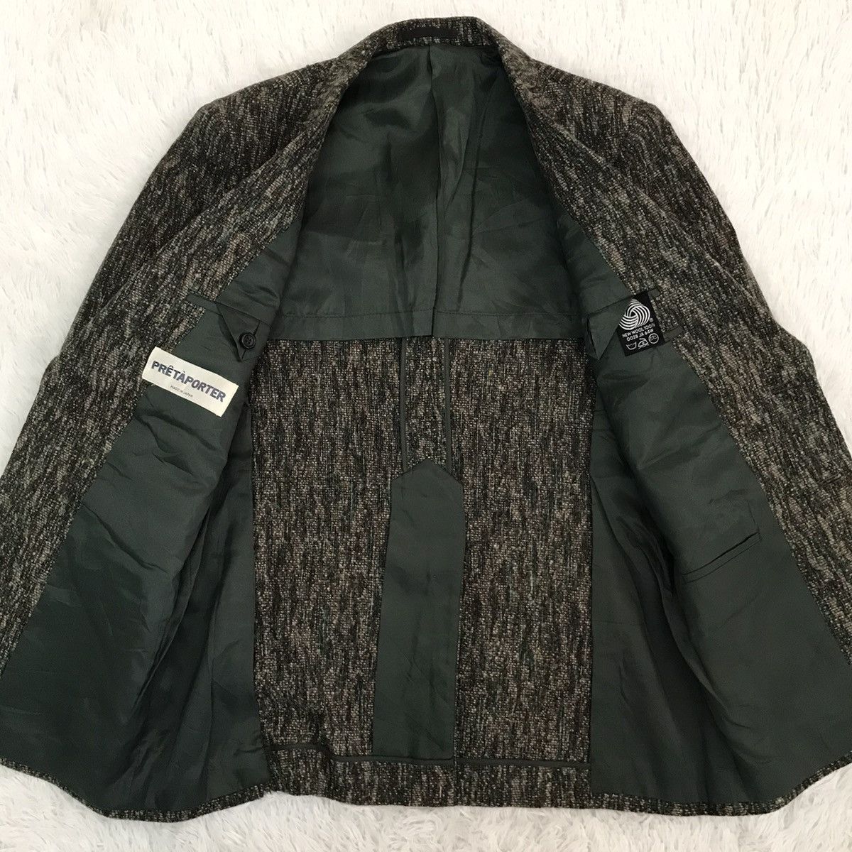 Japanese Brand Pretaporter Wool Mixture Colours Jacket Coat Blazer Size US M / EU 48-50 / 2 - 7 Thumbnail