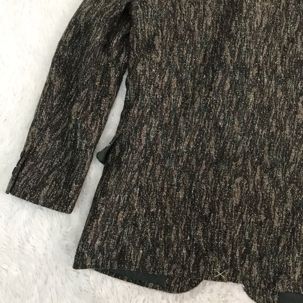 Japanese Brand Pretaporter Wool Mixture Colours Jacket Coat Blazer Size US M / EU 48-50 / 2 - 9 Thumbnail