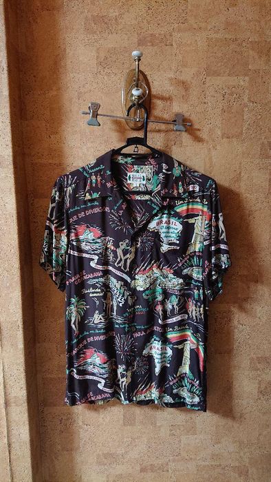 Wacko Maria Brasil Aloha Hawaiian Shirt | Grailed