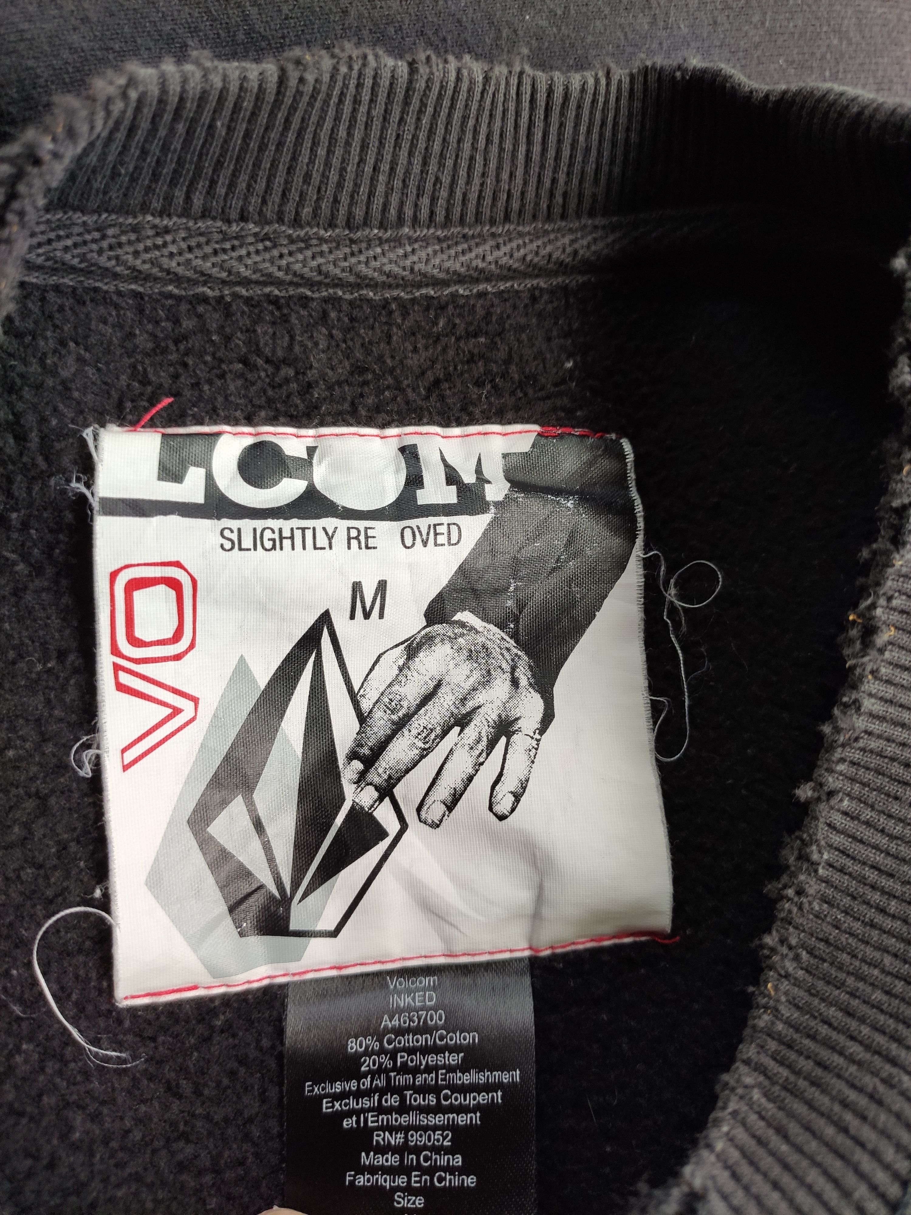 Vintage × Volcom Vintage 90s Vintage Volcom sweatshirt Stone distressed Size US M / EU 48-50 / 2 - 7 Thumbnail