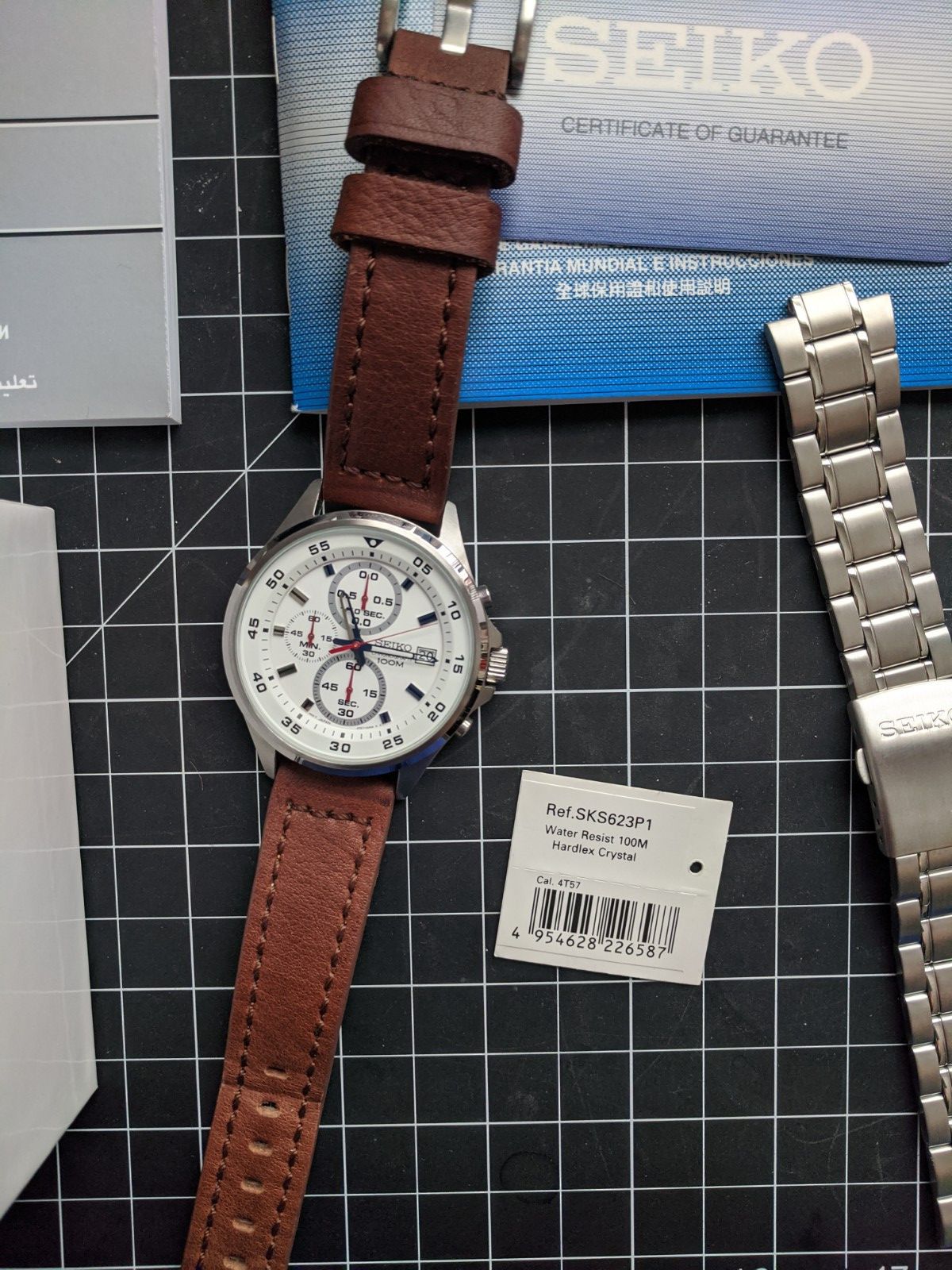Seiko Seiko Chronograph Analog Quartz Hardlex Crystal SKS623P1 Grailed
