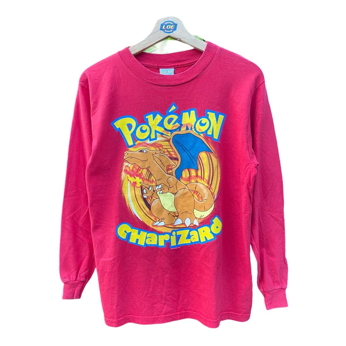 VINTAGE 99' POKEMON SOLO CHARIZARD SHIRT GREAT PRINTED