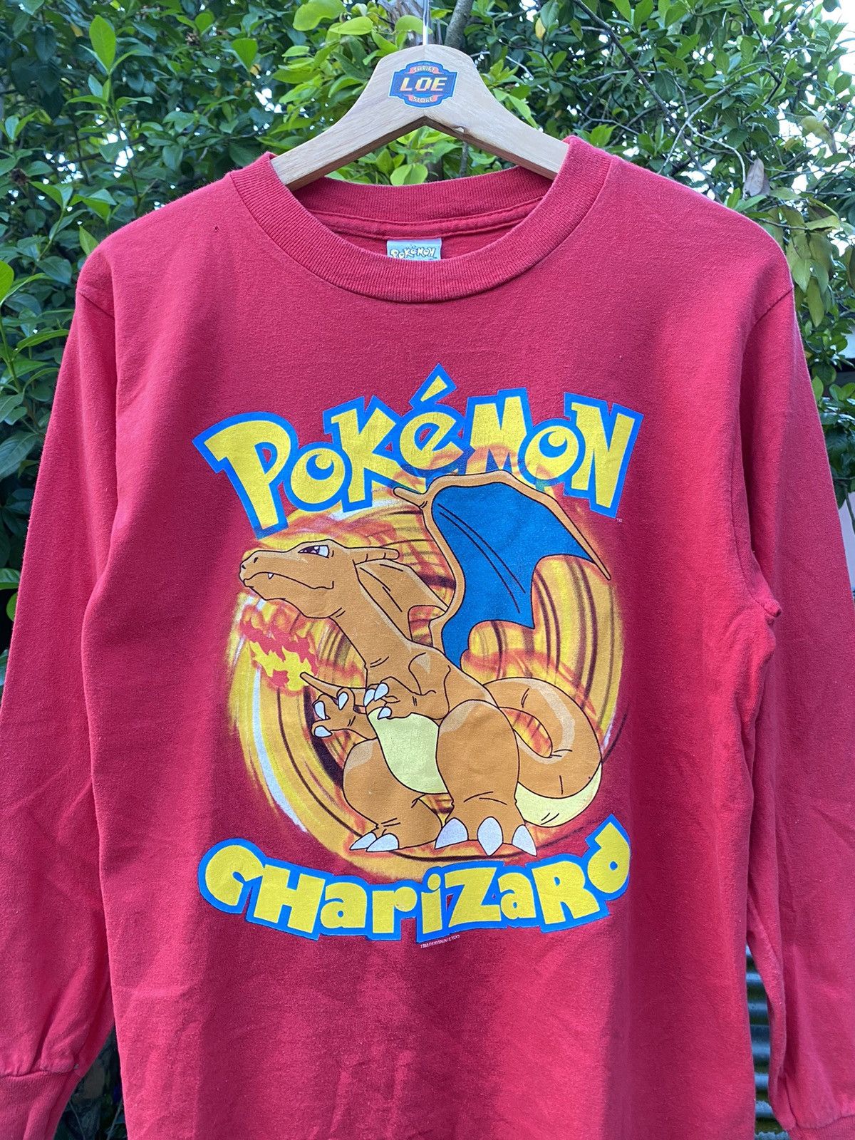 VINTAGE 99' POKEMON SOLO CHARIZARD SHIRT GREAT PRINTED