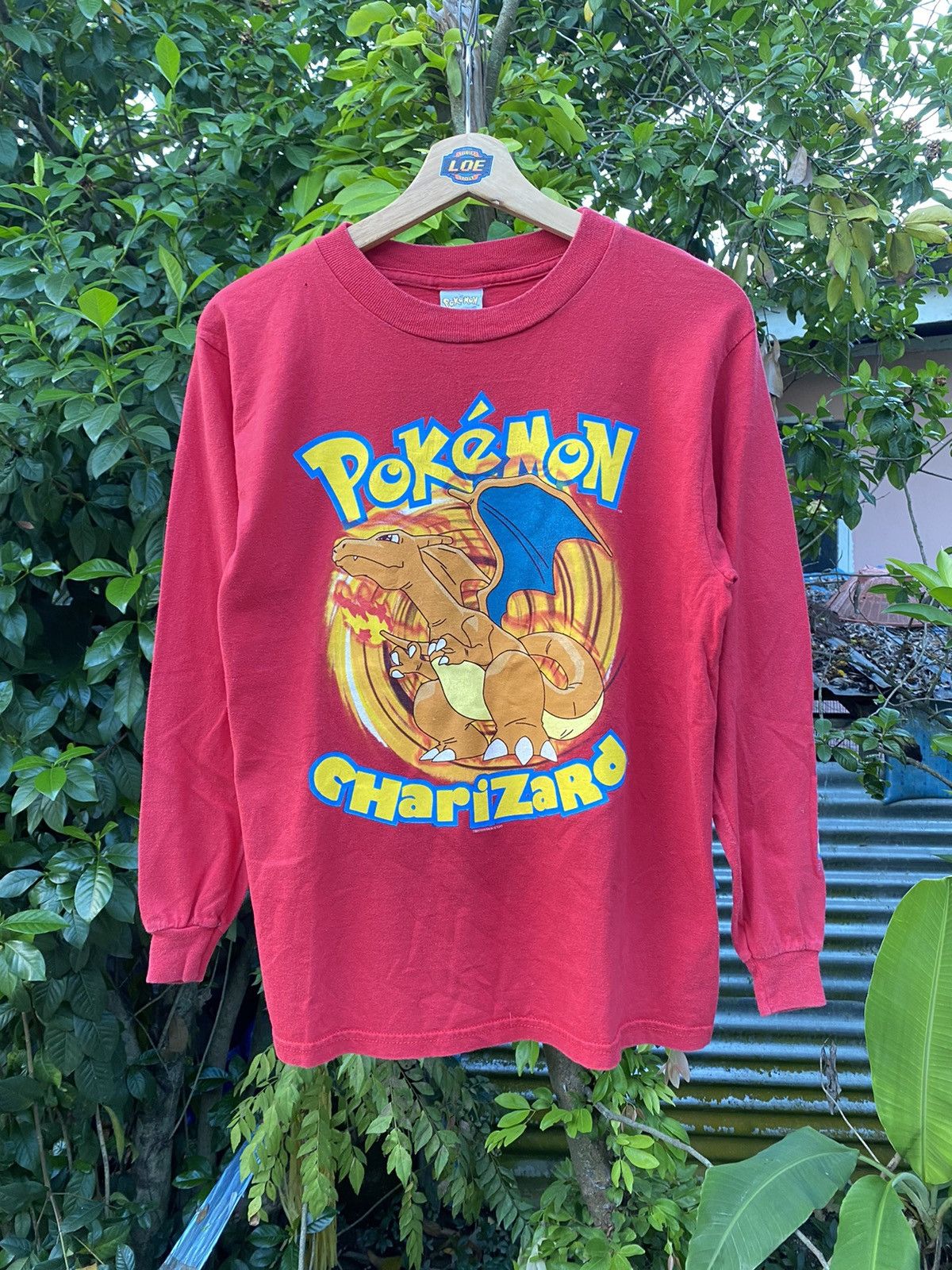 VINTAGE 99' POKEMON SOLO CHARIZARD SHIRT GREAT PRINTED